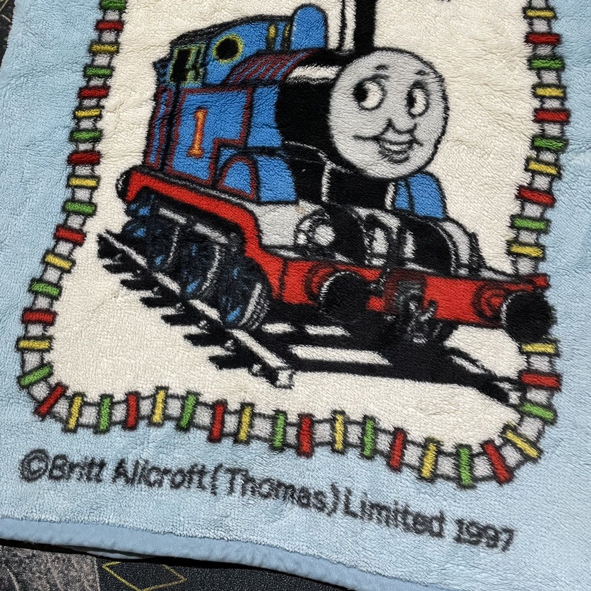 💥- Vintage Thomas The Tank Engine Fleece Sleveless Zipp Up