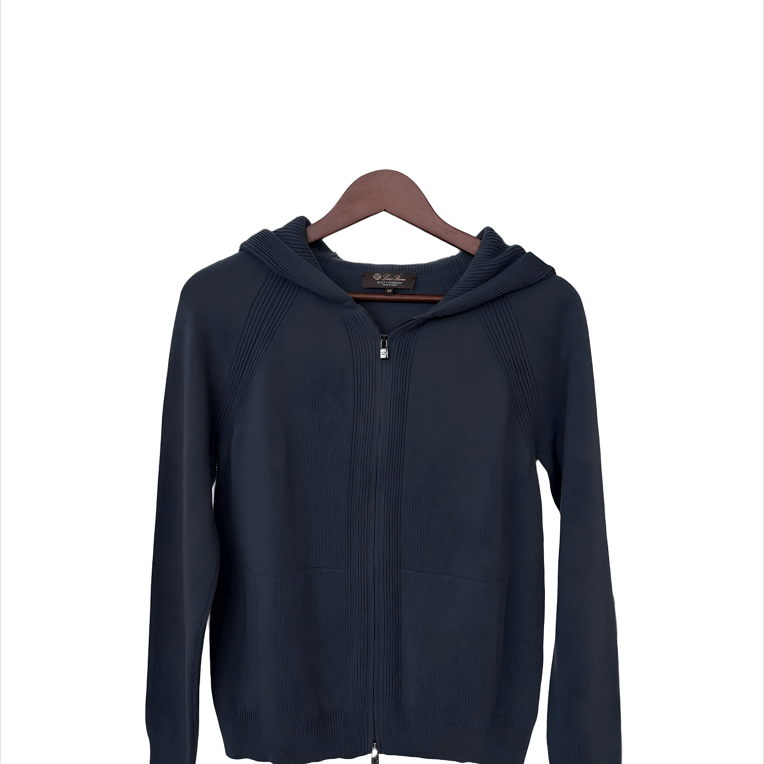 Loro Piana Loro Piana Baby Cashmere Zip Hoodie Size 40 Size S / US 4 / IT 40 - 1 Thumbnail