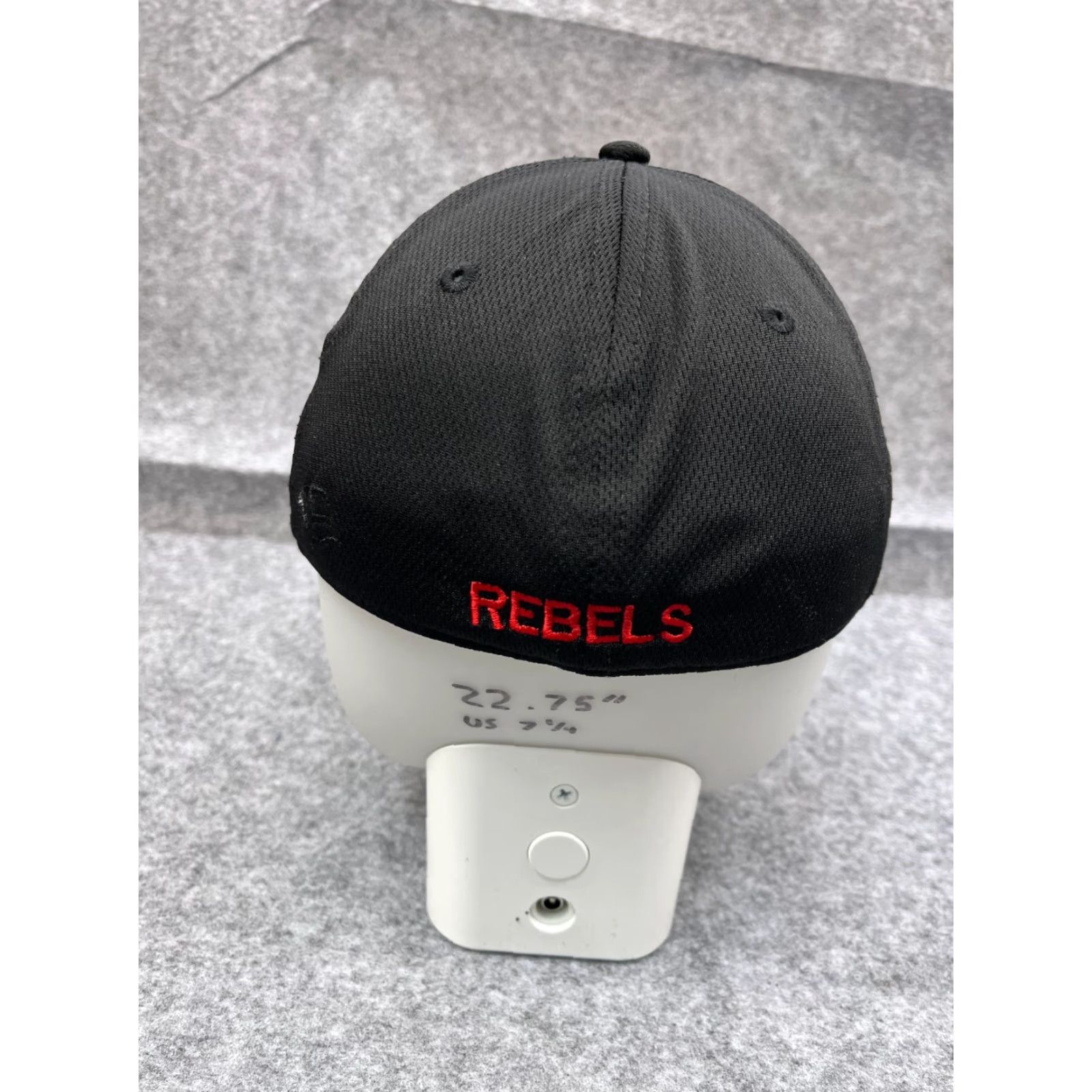 Vintage OC Sports Baseball Hat Cap Fitted Adult Large Black Red Polyester Size ONE SIZE - 6 Thumbnail