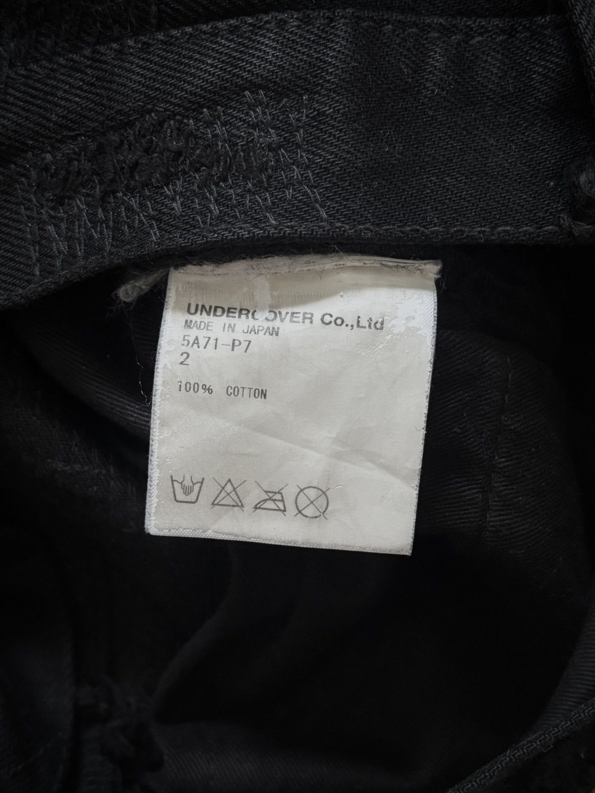 Undercover Undercover 85 Black Denim Size US 30 / EU 46 - 10 Thumbnail