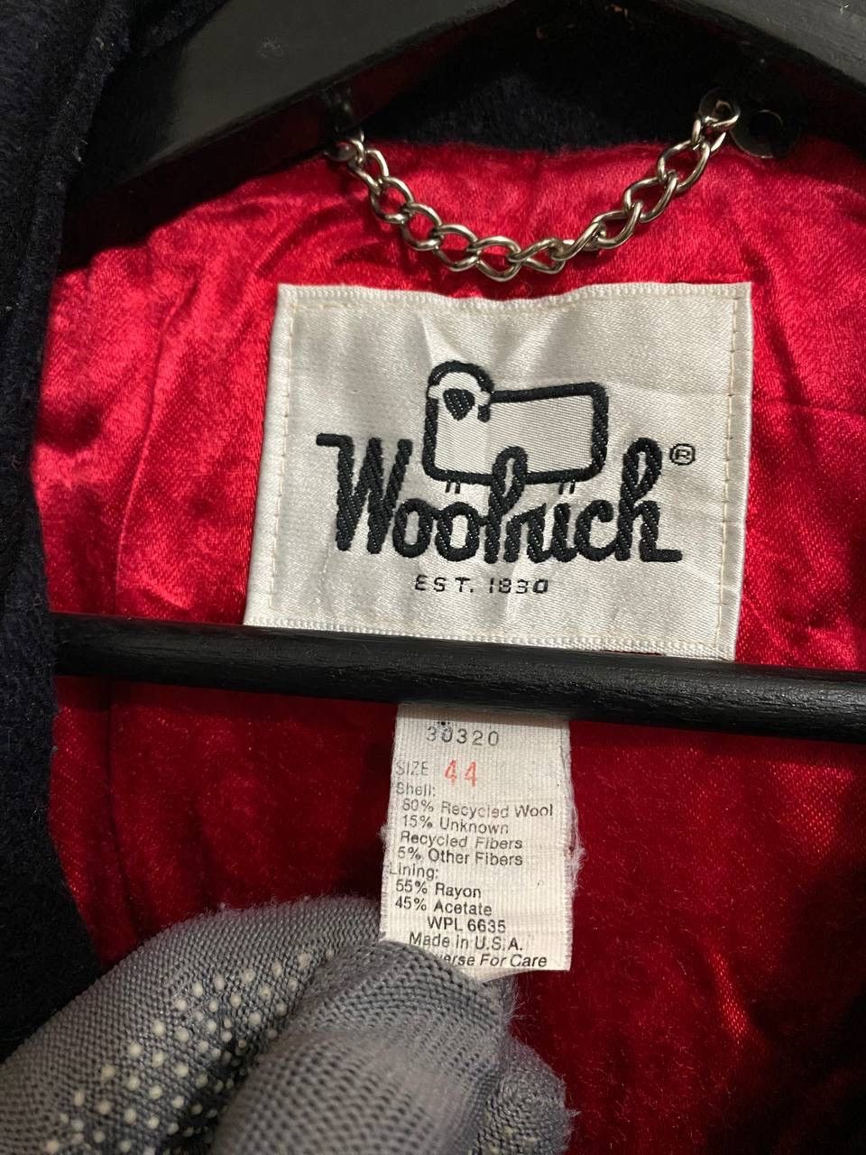 Woolrich Woolen Mills Vintage 80s Woolrich Double Breasted Coat Size US M / EU 48-50 / 2 - 8 Thumbnail
