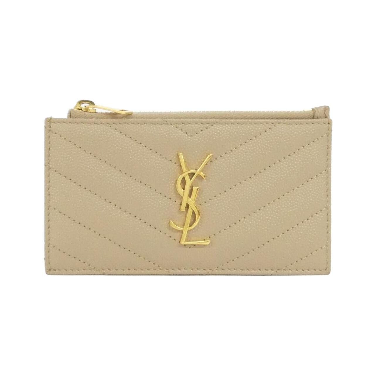 Yves Saint Laurent Yves Saint Laurent Saint Laurent Leather Coin Case Leather Coin Case 607915BOW01 DUTY FREE for USA Size ONE SIZE - 1 Thumbnail