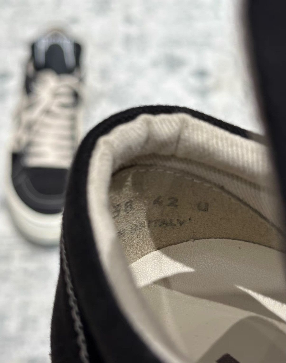 Rick Owens Rick Owens DRKSHDW new canvas sneakers, black & white Size US 8.5 / EU 41-42 - 7 Thumbnail
