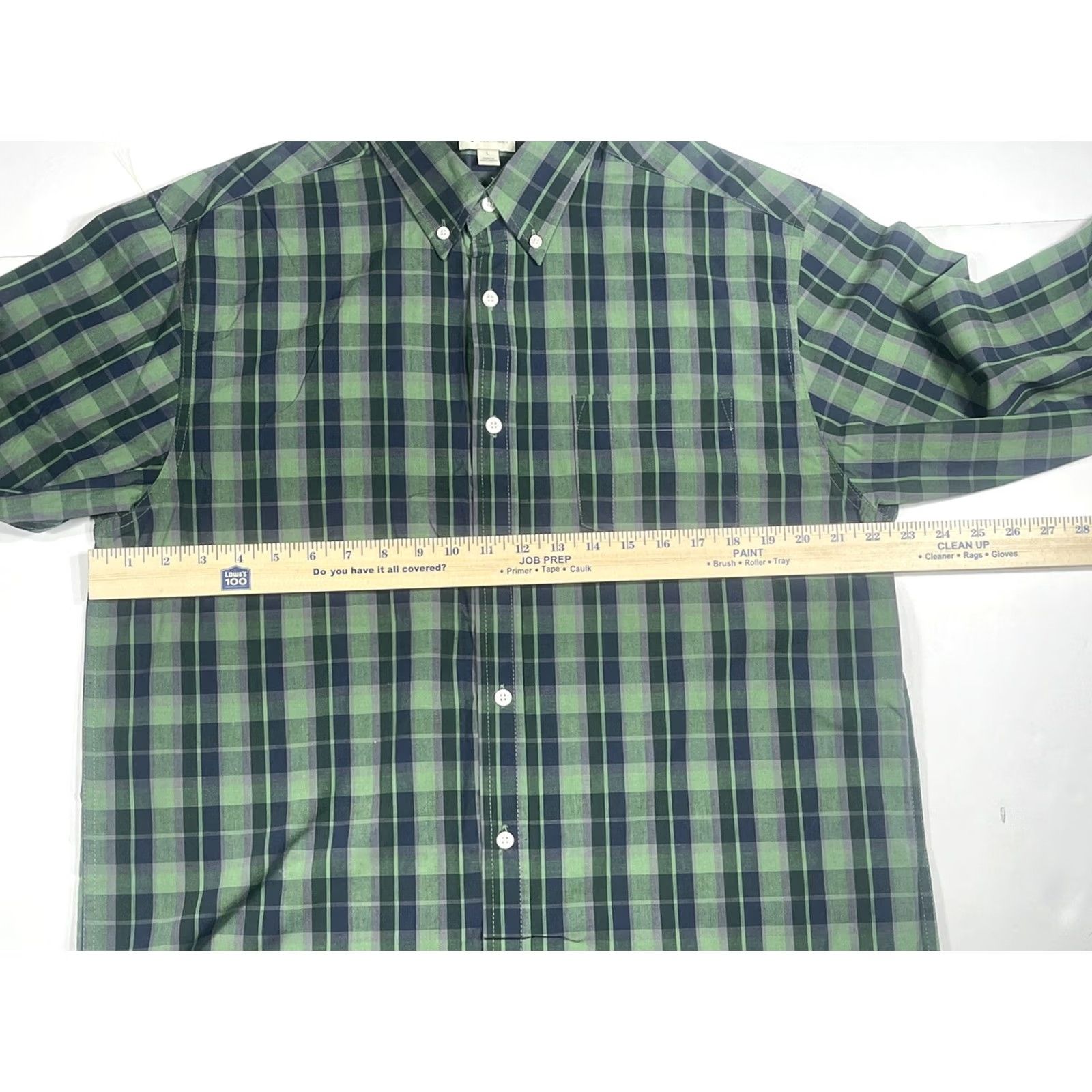 Haggar Haggar Plaid Button Front Shirt Men's L Multicolor Long Sleeve Flannel Size US L / EU 52-54 / 3 - 6 Thumbnail
