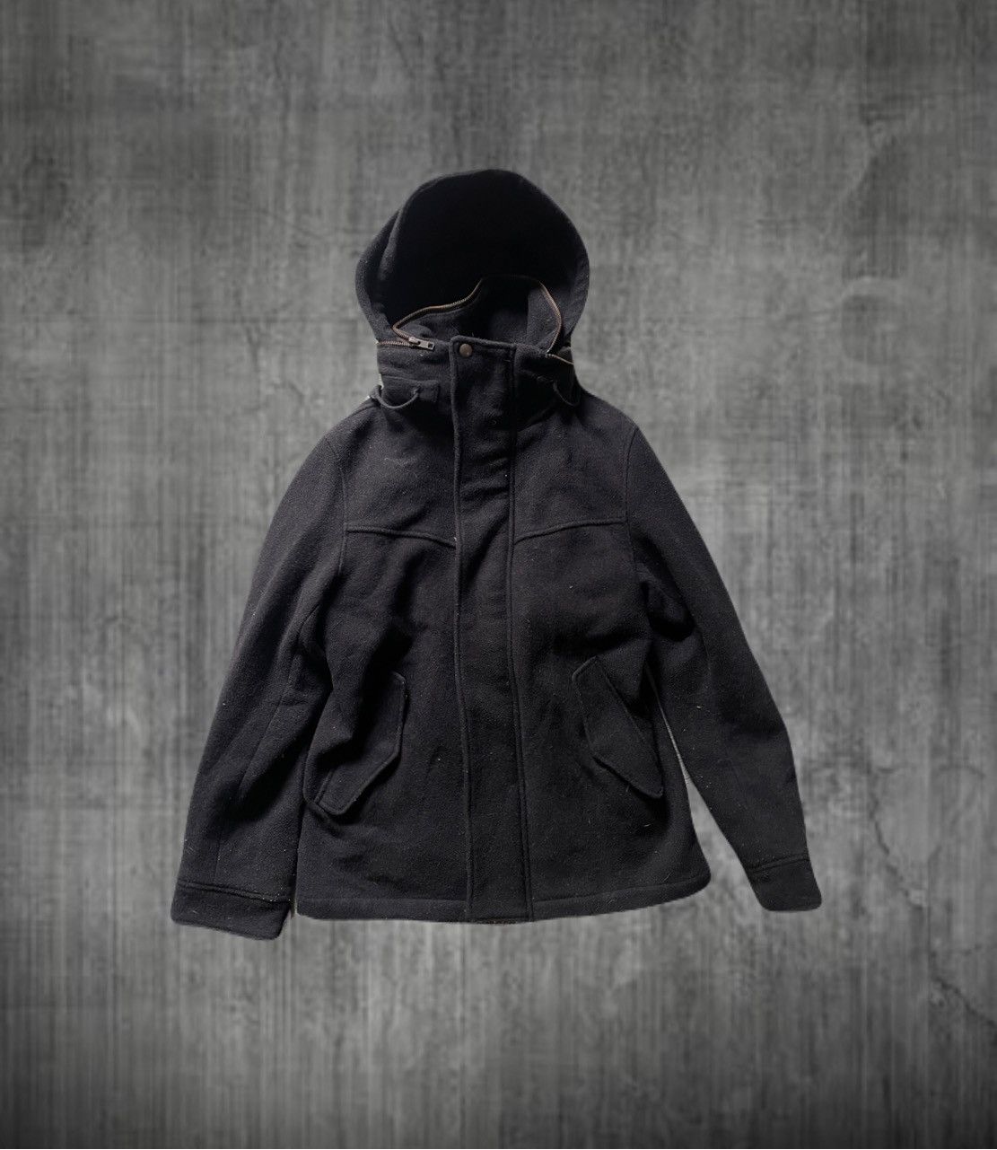 If Six Was Nine 2000s Japanese archive Vkei Bono Hooded Wool Zip