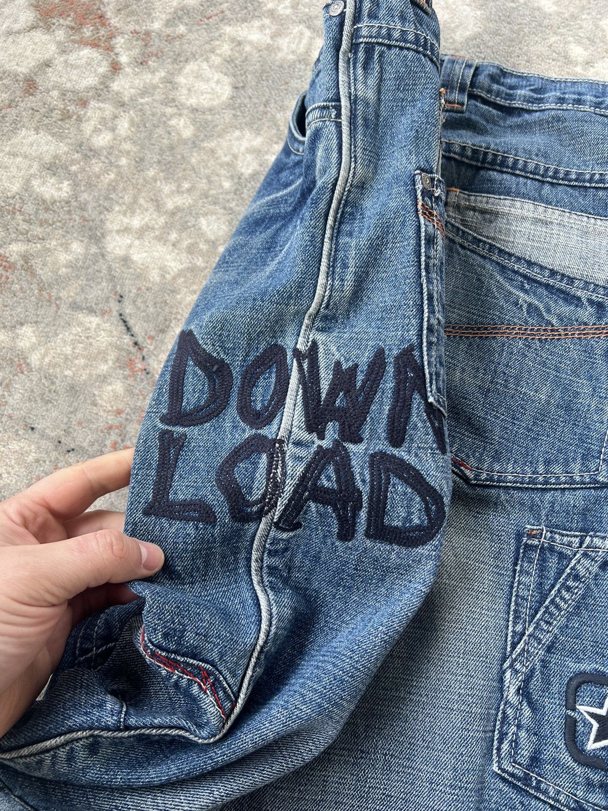Vintage Vintage Download Denim Pants Size US 30 / EU 46 - 13 Thumbnail