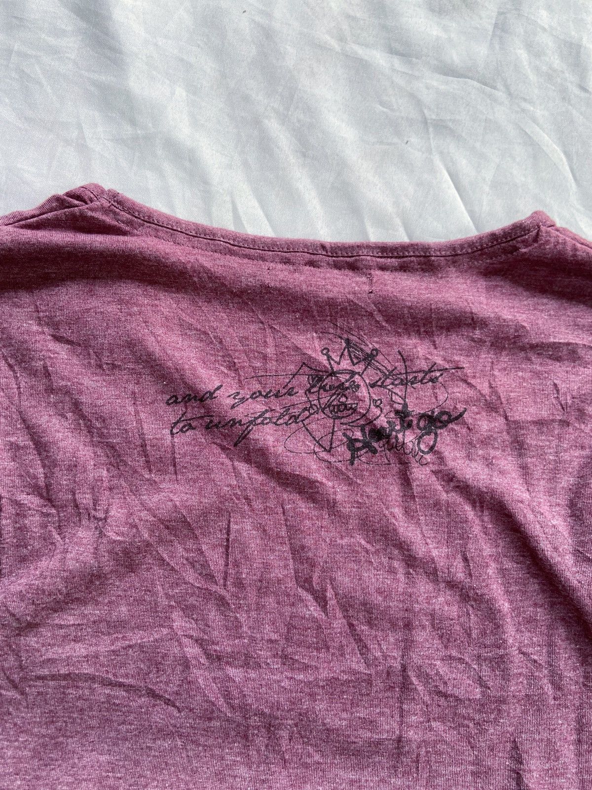 Japanese Brand LIVE WHERE YOURE HEART CAN RE GIVEN LONG SLEEVE Size US M / EU 48-50 / 2 - 13 Thumbnail