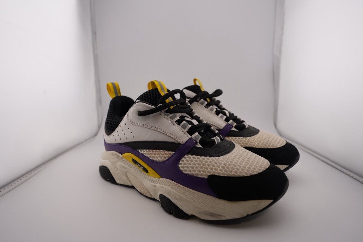 Dior USED DIOR B22 “VIOLET WHITE” SNEAKERS (NO INSOLES) Size US 6.5 / EU 39-40 - 1 Thumbnail