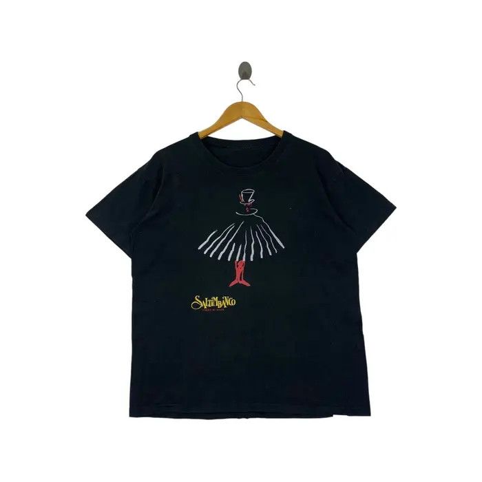 Vintage Vintage 90’ SALTIMBANCO CIRQUE DU SOLEIL Circus Tee Shirt Size M / US 6-8 / IT 42-44 - 1 Thumbnail