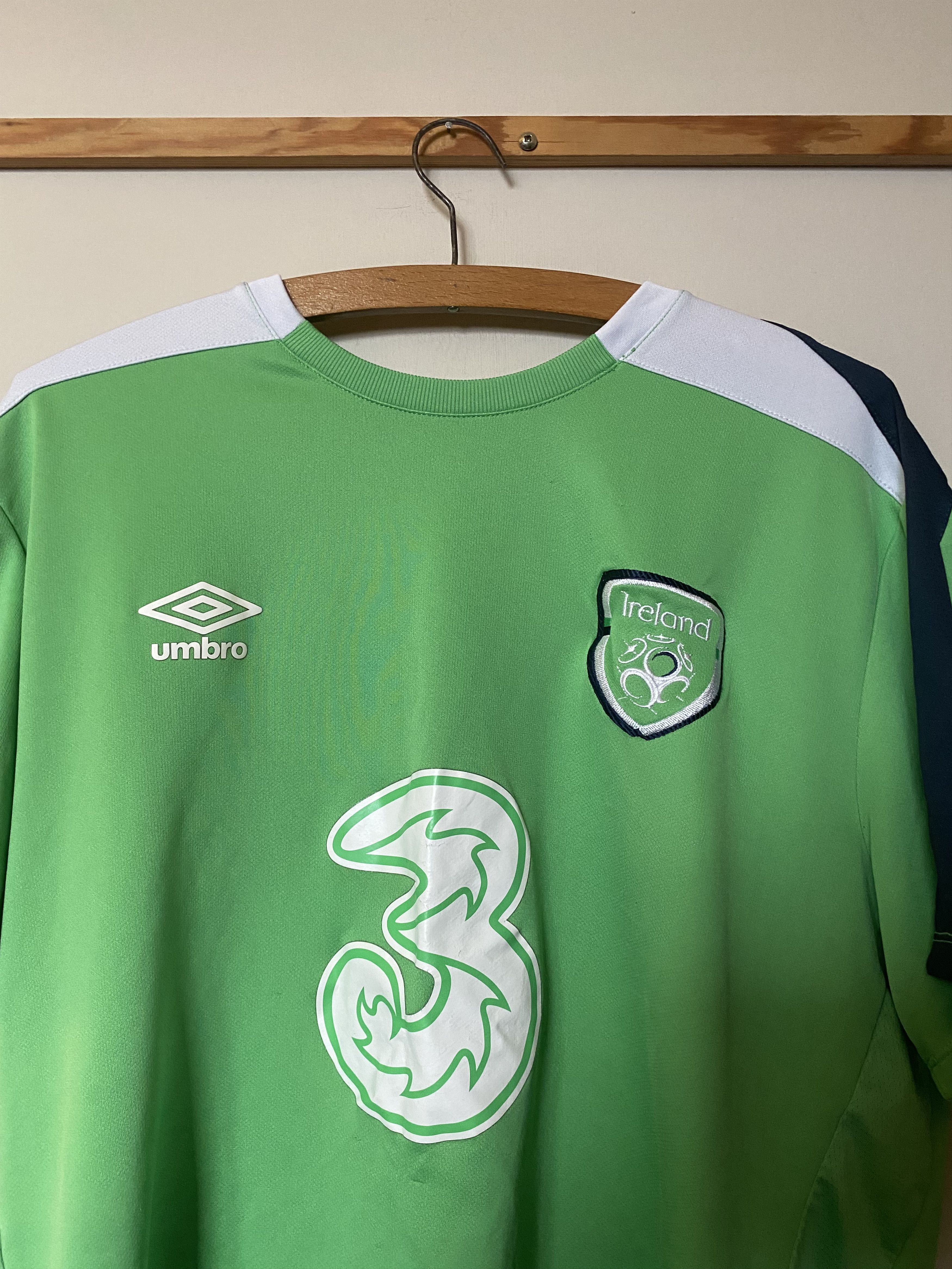 Umbro Football Jersey IRELAND - 2012 - 2013 - XL - Umbro - UNIQUE Size US XL / EU 56 / 4 - 3 Thumbnail