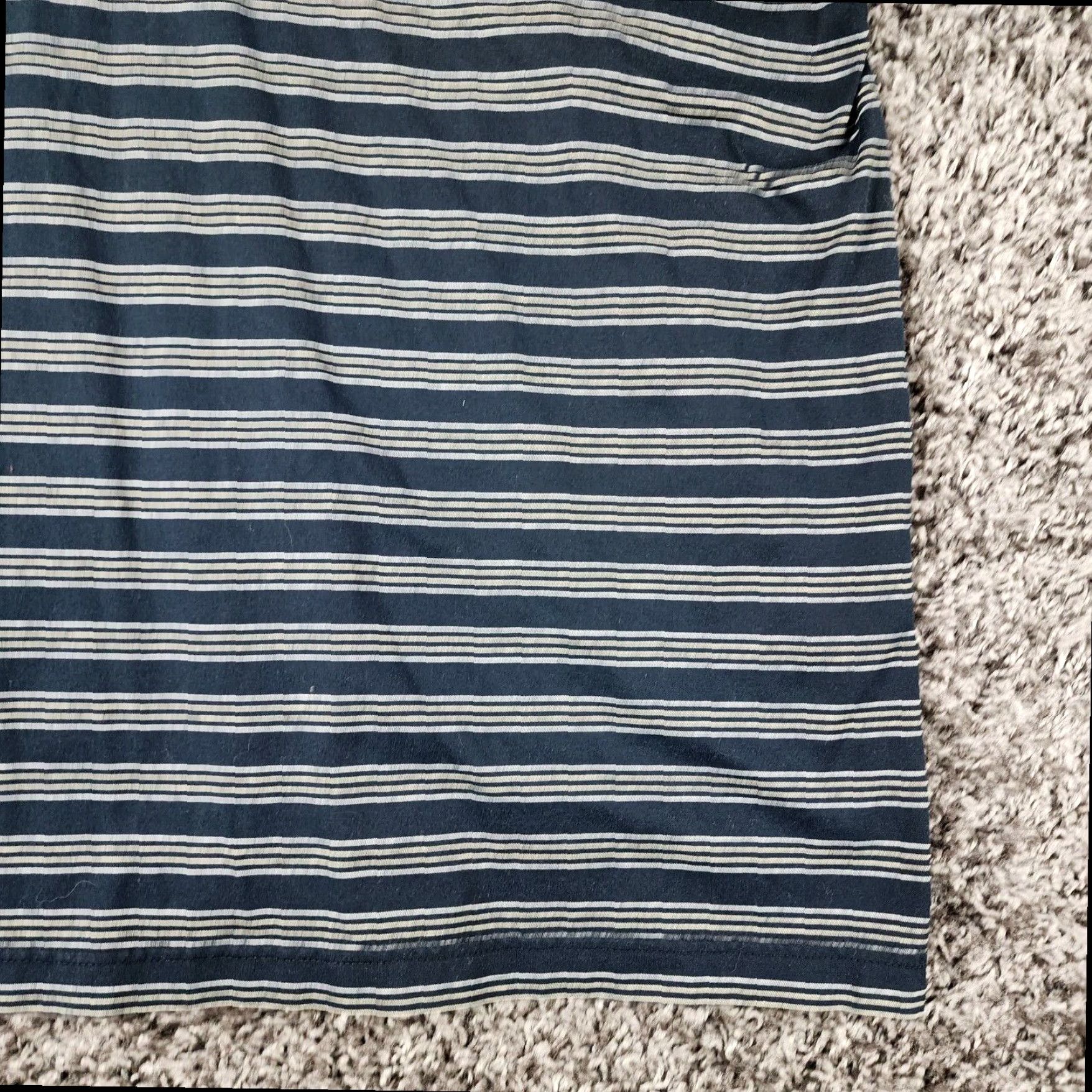 Vintage Masters Golf Blue Striped Polo Mens Short Sleeve Golf Shirt XL Size US XL / EU 56 / 4 - 2 Thumbnail