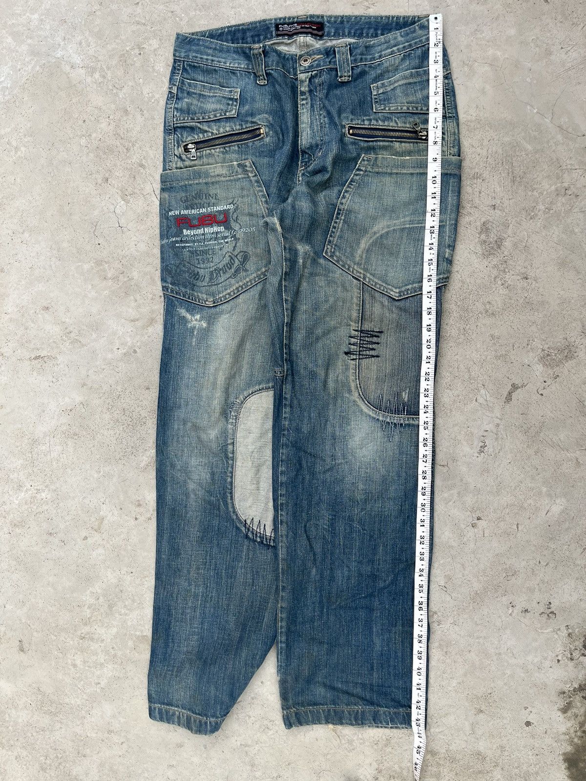 Fubu × JNCO × Japanese Brand Y2K FUBU Size US 34 / EU 50 - 11 Thumbnail