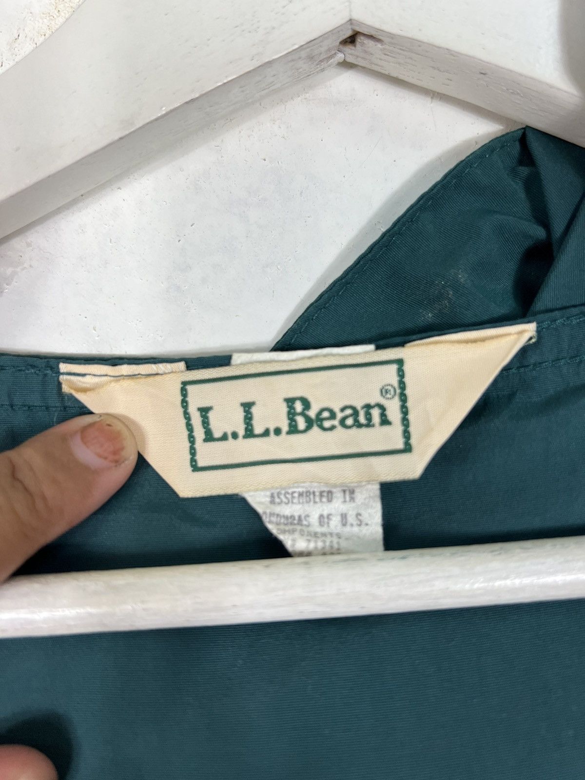 L.L. Bean × Vintage 🔥 VINTAGE 90s LL BEAN ANORAK HOODIES JACKET MADE IN USA Size US S / EU 44-46 / 1 - 9 Thumbnail