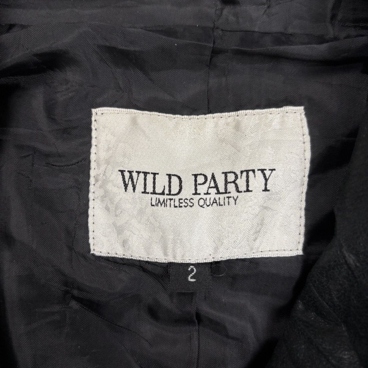 Ekam 2000s Wild Party - Asymetrical Zip Hooded Leather Jacket Size US M / EU 48-50 / 2 - 9 Thumbnail