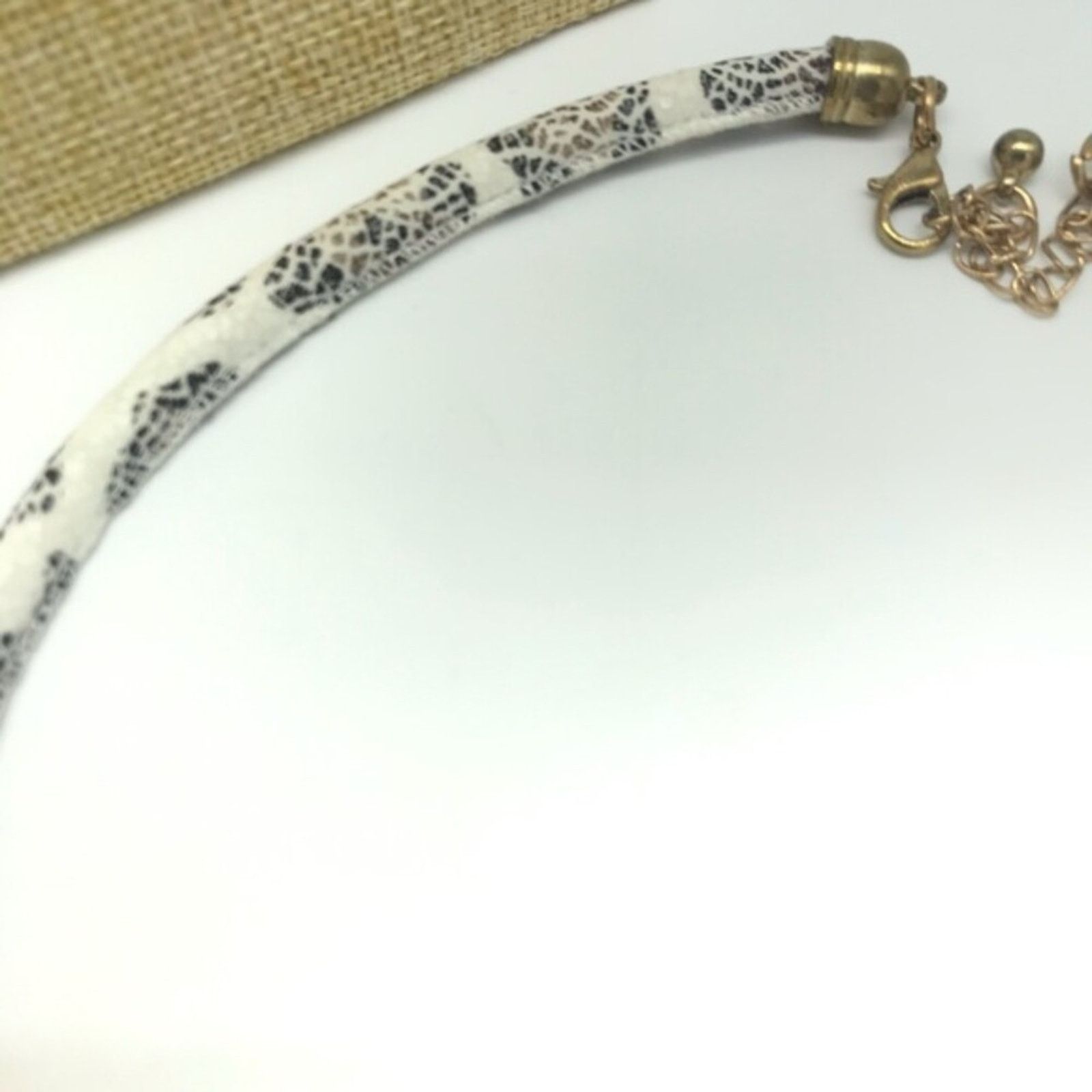 Other Stunning Multicolored Statement Necklace on Cord Size ONE SIZE - 3 Thumbnail