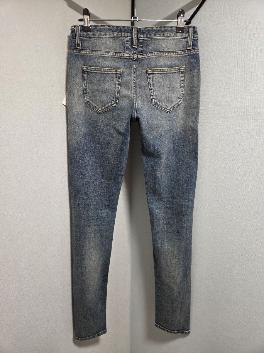 Saint Laurent Paris Saint Laurent Knee Distressed denim Size 27" / US 4 / IT 40 - 4 Thumbnail