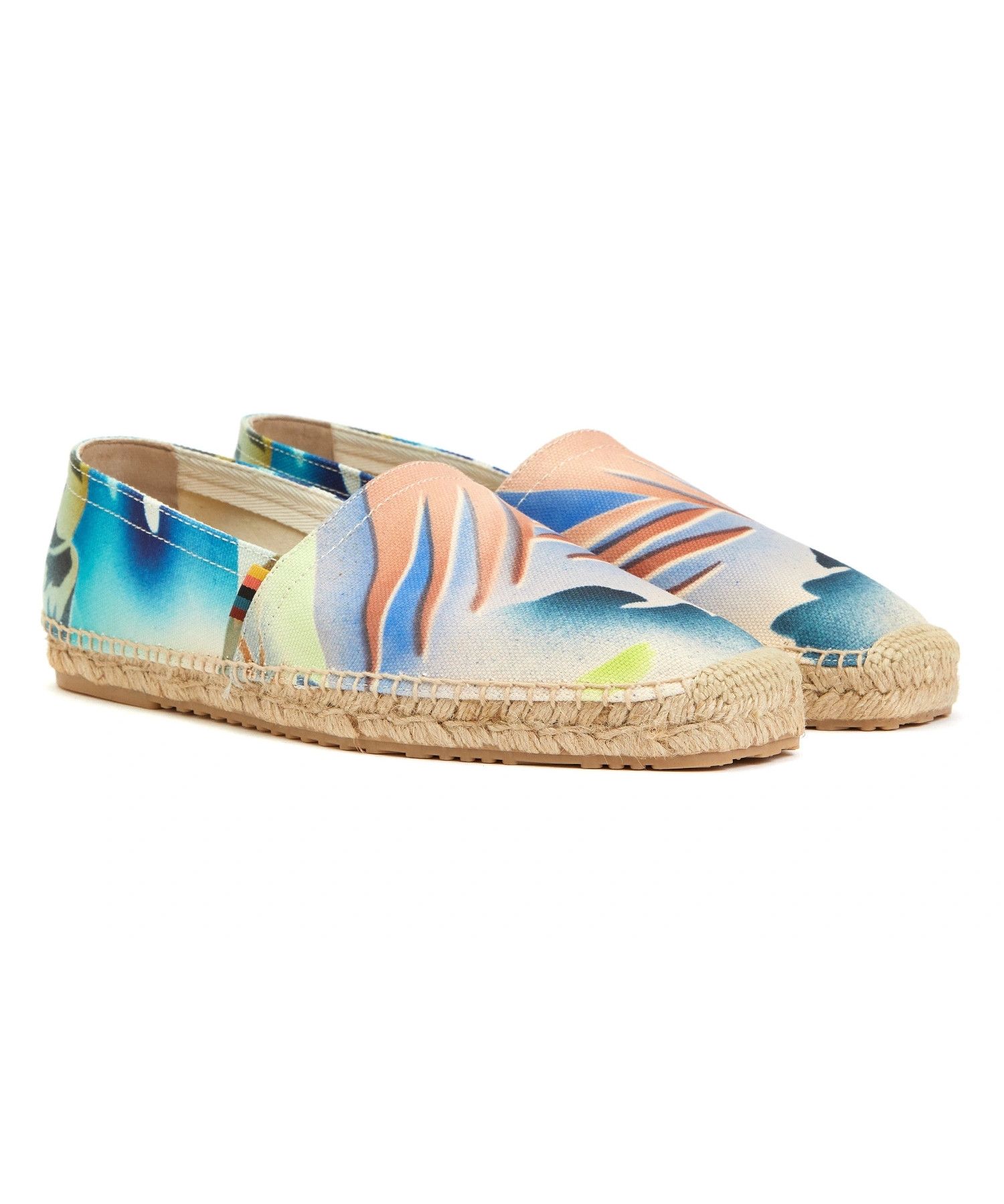 Paul Smith PAUL SMITH Clemons floral print canvas espadrilles 10 43 Size US 10 / EU 43 - 1 Thumbnail