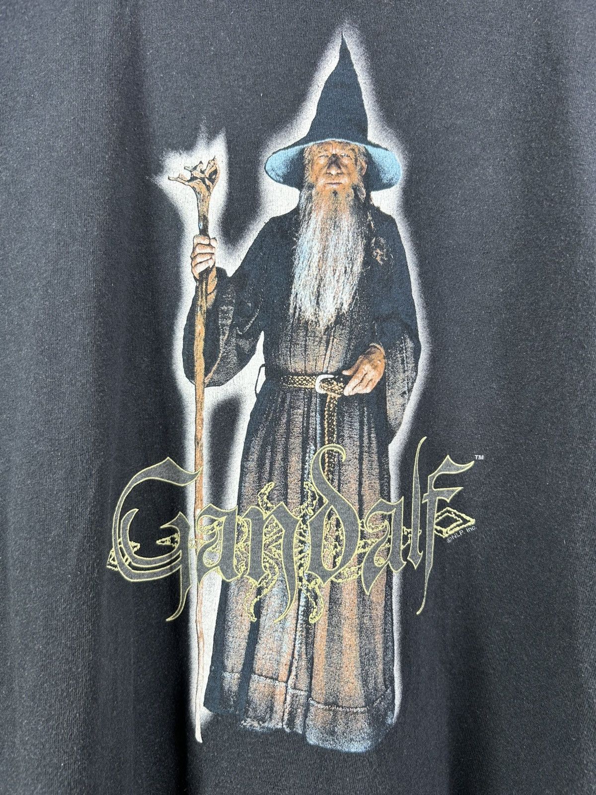 Vintage Vintage The Lord Of The Rings Gandalf Wizard T-shirt Size M Size US M / EU 48-50 / 2 - 4 Thumbnail
