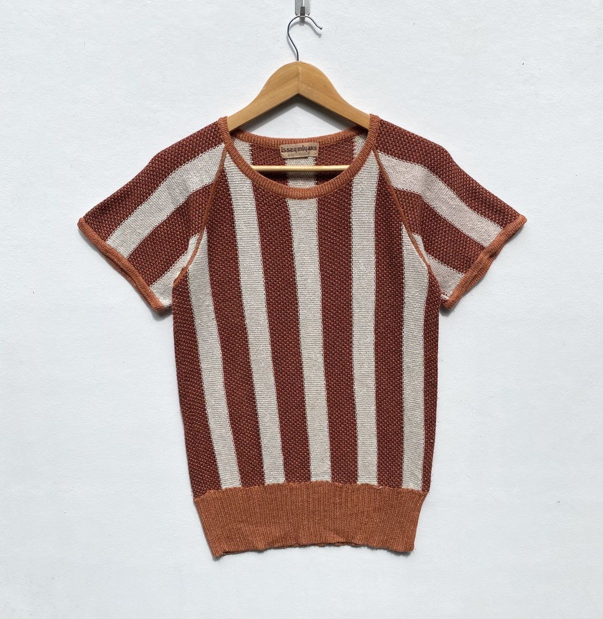Issey Miyake Vintage 80s Issey Miyake Knitwear Sweater Issey Miyake Size US S / EU 44-46 / 1 - 1 Thumbnail