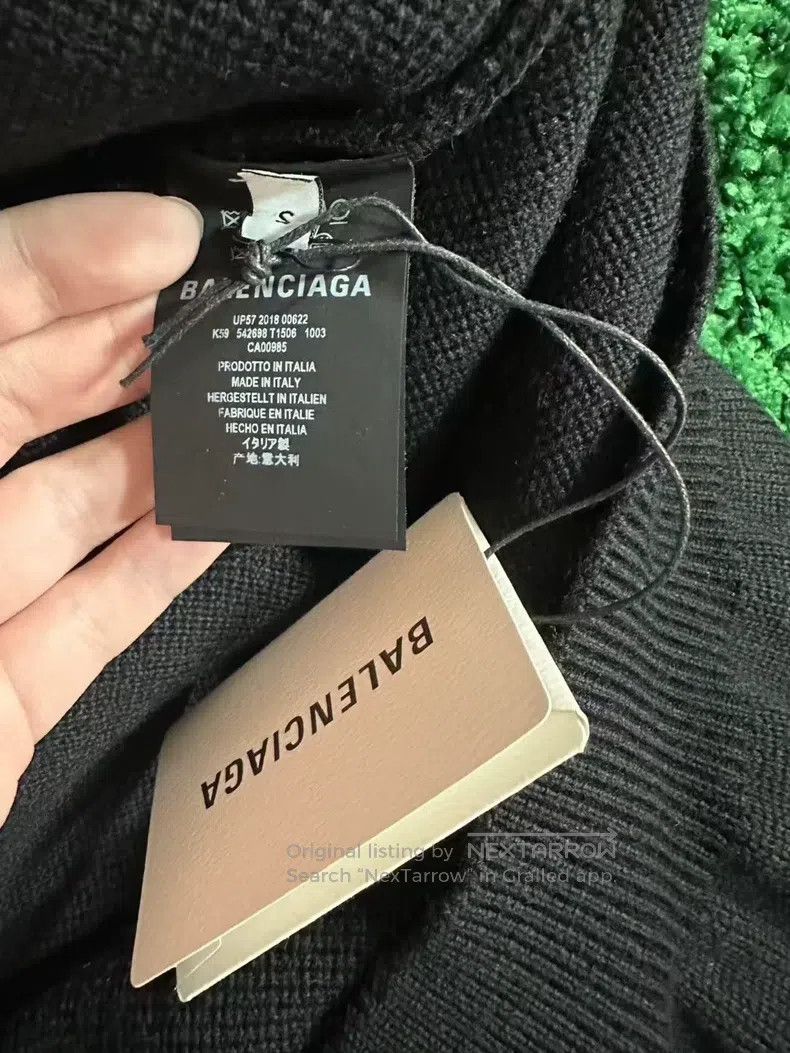 Balenciaga Balenciaga Rainbow medal wheat ear BB sweater hoodie faux Size US S / EU 44-46 / 1 - 3 Thumbnail