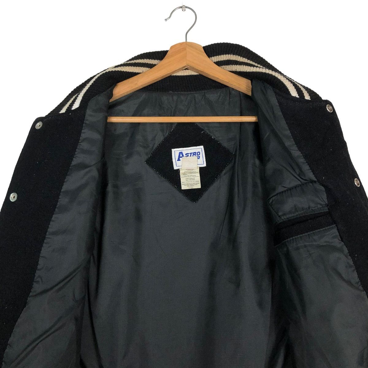 Japanese Brand 🔥VINTAGE VARSITY LEATHER JACKET ASTRO SPORTSWEAR USA Size US M / EU 48-50 / 2 - 14 Thumbnail