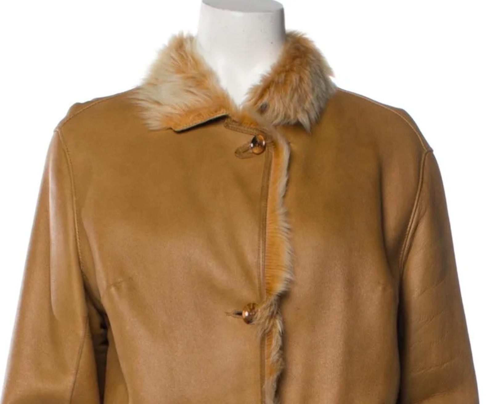 Other Autunno Eel Skin Faux Fur Coat Sz M Size M / US 6-8 / IT 42-44 - 2 Thumbnail