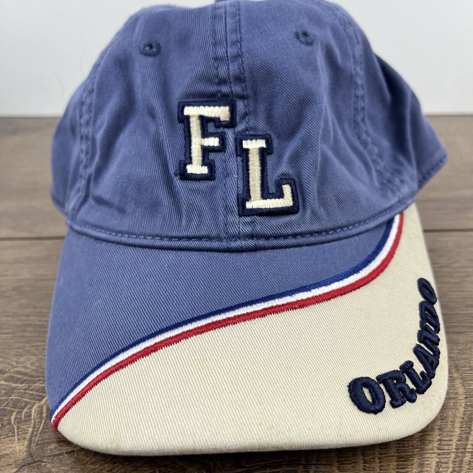 Other Orlando Florida Hat Orlando Hat Blue Adjustable Hat Blue Flo Size ONE SIZE - 6 Thumbnail