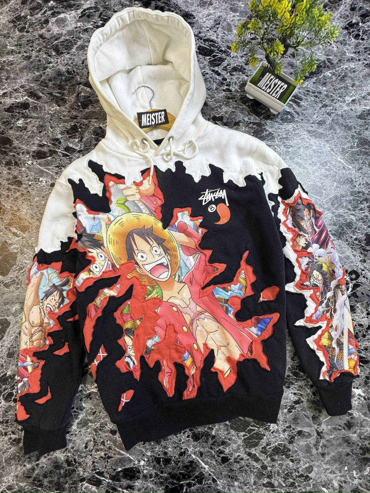 Stussy Rework One Off One Stussy Hoodie Size US M / EU 48-50 / 2 - 1 Thumbnail