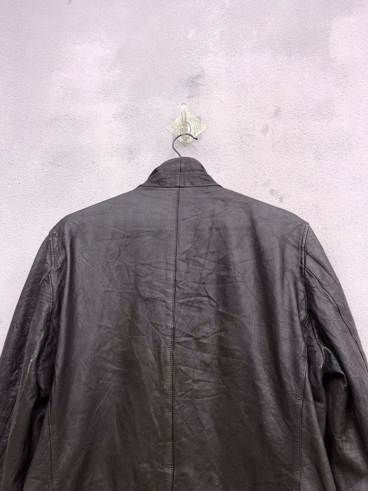 Paul Smith Paul Smith Leather Jacket Size US XL / EU 56 / 4 - 6 Thumbnail