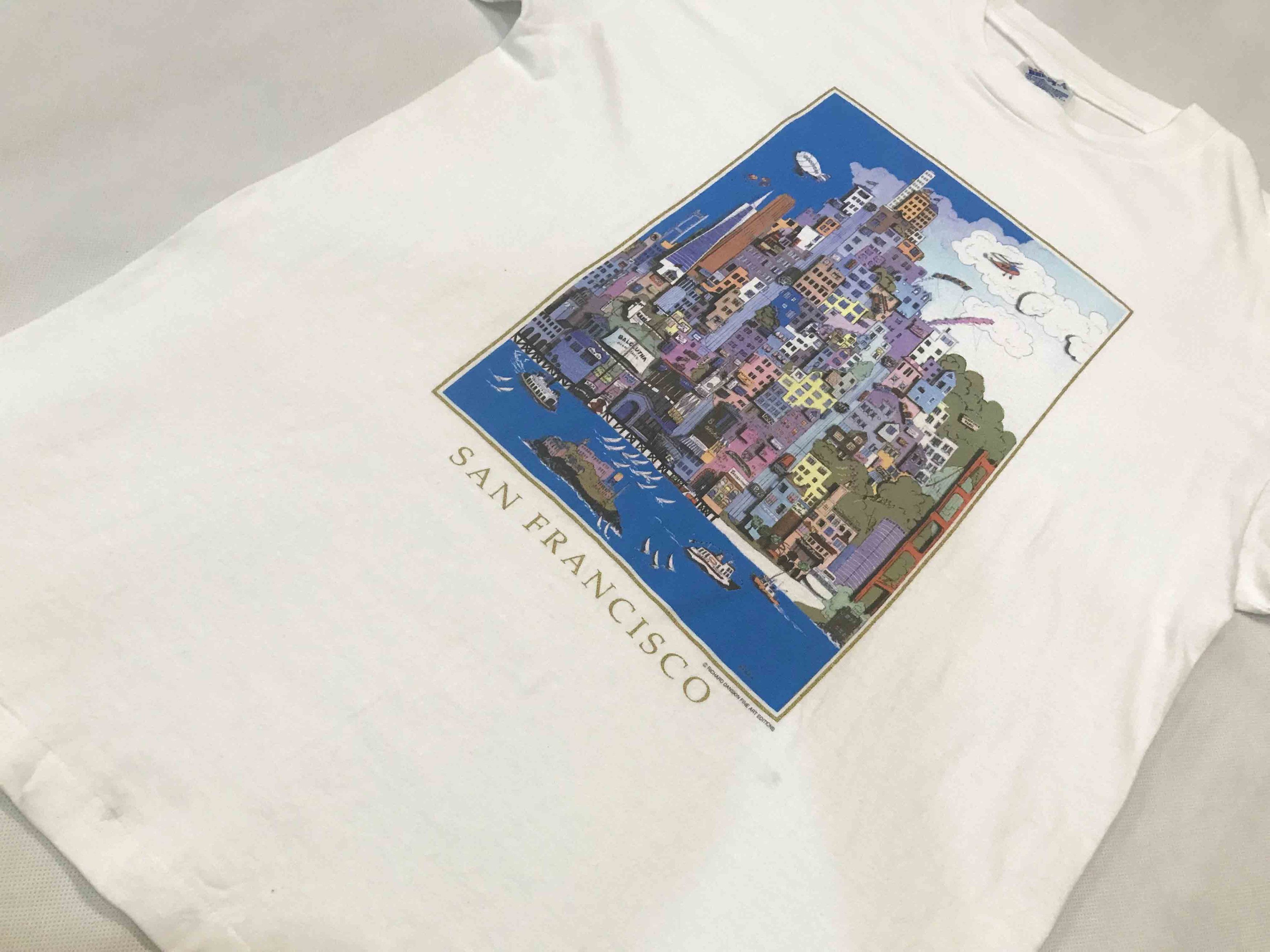 Hanes × Vintage Vintage Hanes San Francisco City T-Shirt Size US M / EU 48-50 / 2 - 6 Thumbnail