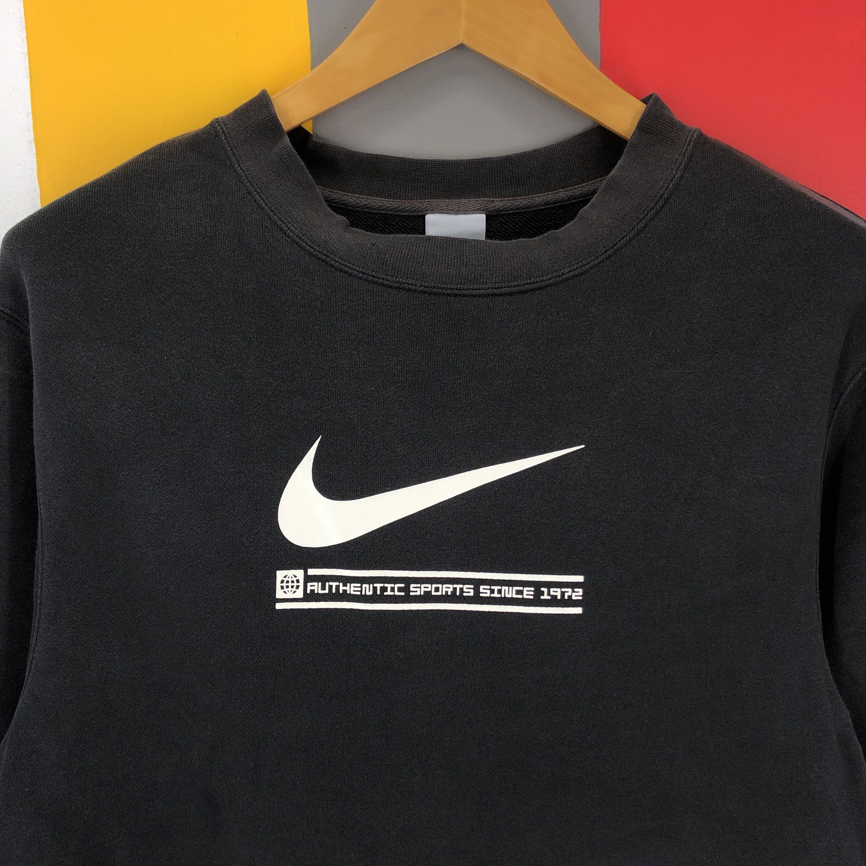 Nike Y2K Vintage NIKE Crew Neck Sweatshirt #1050/AK Size US S / EU 44-46 / 1 - 2 Thumbnail