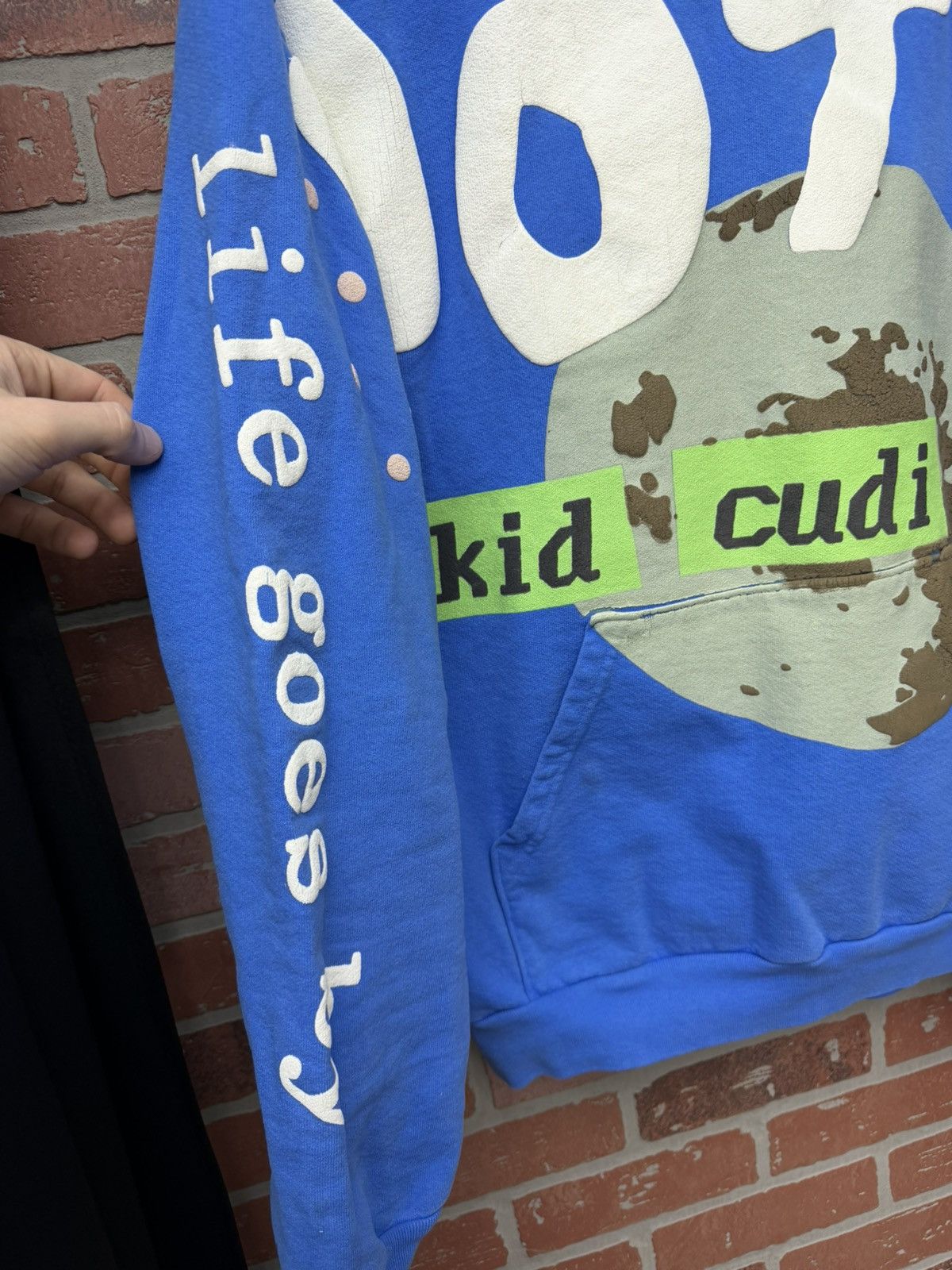 Cactus Plant Flea Market × Kid Cudi Size M - Kid Cudi CPFM For MOTM III Life Goes By Hoodie Size US M / EU 48-50 / 2 - 2 Thumbnail