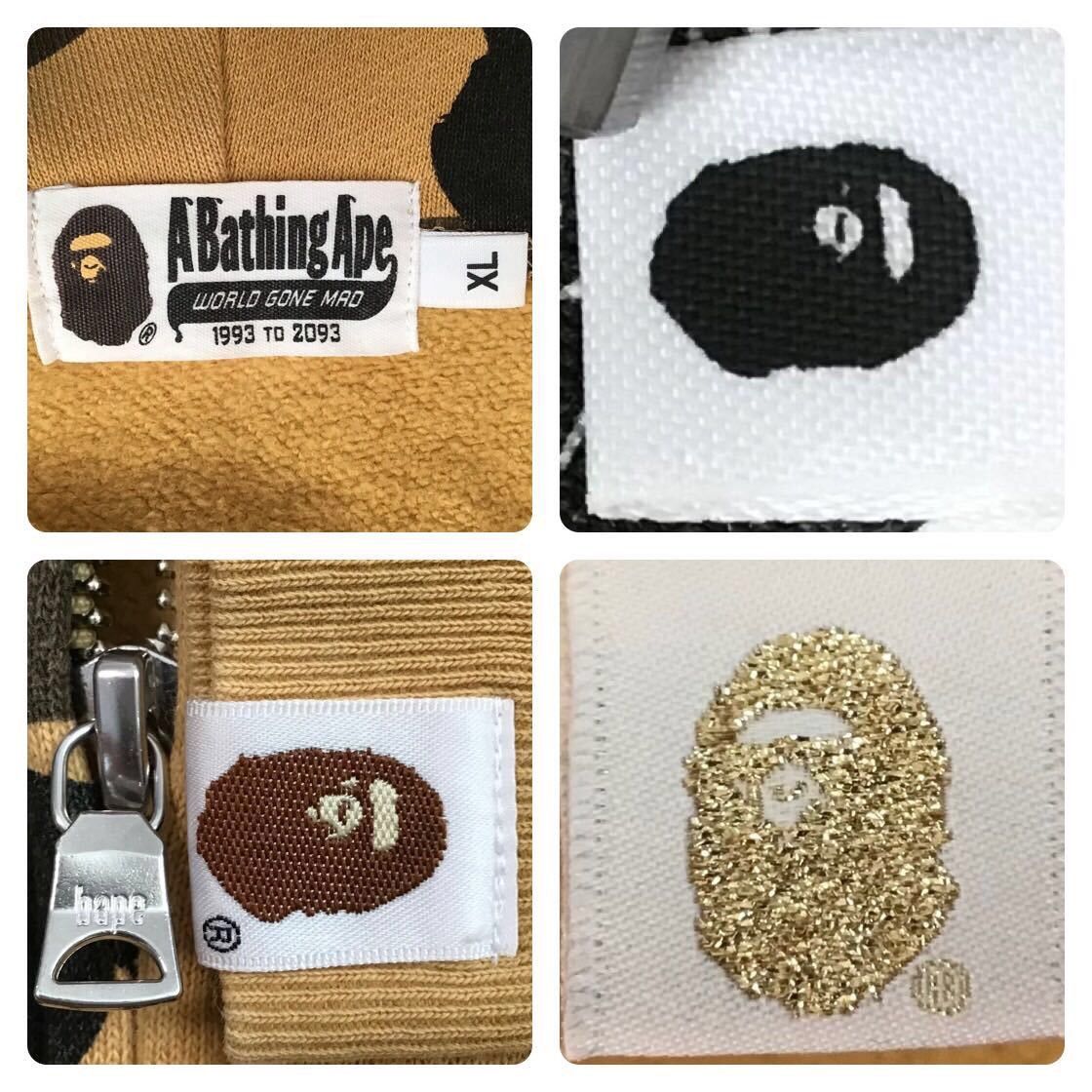 Bape BAPE 1st camo yellow shark full zip hoodie a bathing ape Size US XL / EU 56 / 4 - 7 Thumbnail