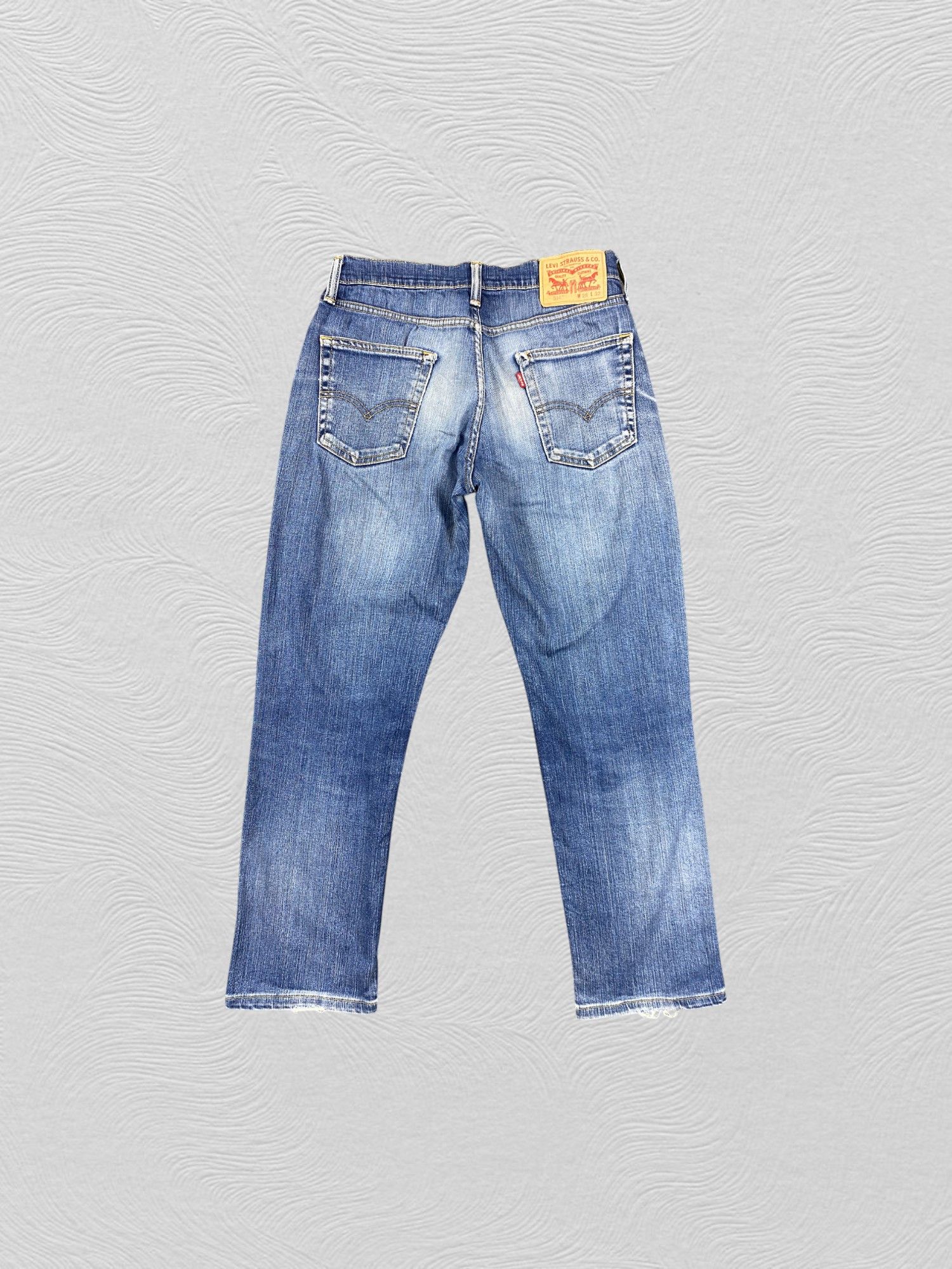 Levi's Faded Blue Vintage Levi's 514 Jeans 29x26.5 Denim- JN3338 Size US 29 - 2 Thumbnail