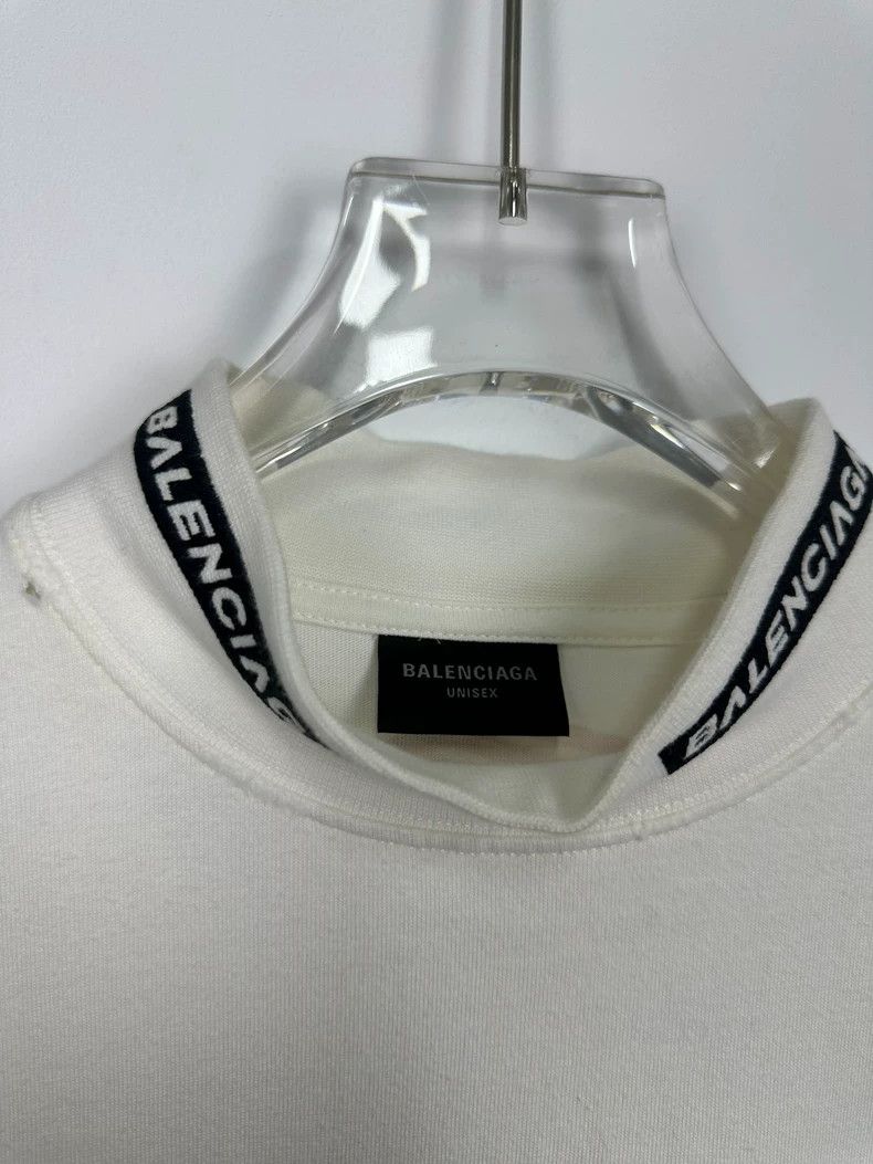 Balenciaga Balenciaga White op league racing badge short sleeve 2502-N Size US L / EU 52-54 / 3 - 3 Thumbnail