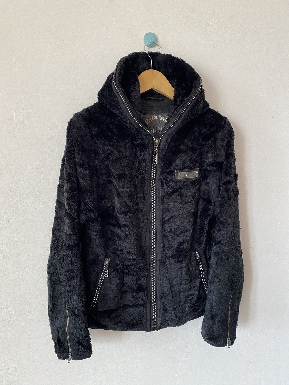 Hysteric Glamour MCD More Core Division Zip Y2k Fur Hoodie i6w9 LGB style Size US M / EU 48-50 / 2 - 3 Thumbnail