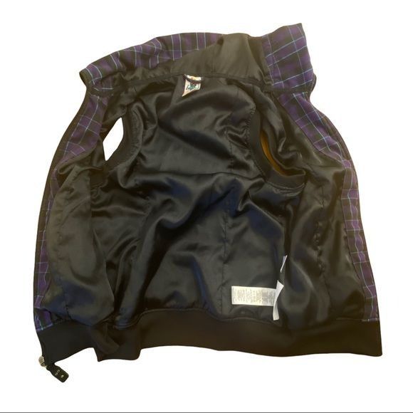 Burton Burton Ho Chi Minh Purple Plaid Dry Ride Hooded Vest Large N Size L / US 10 / IT 46 - 12 Thumbnail