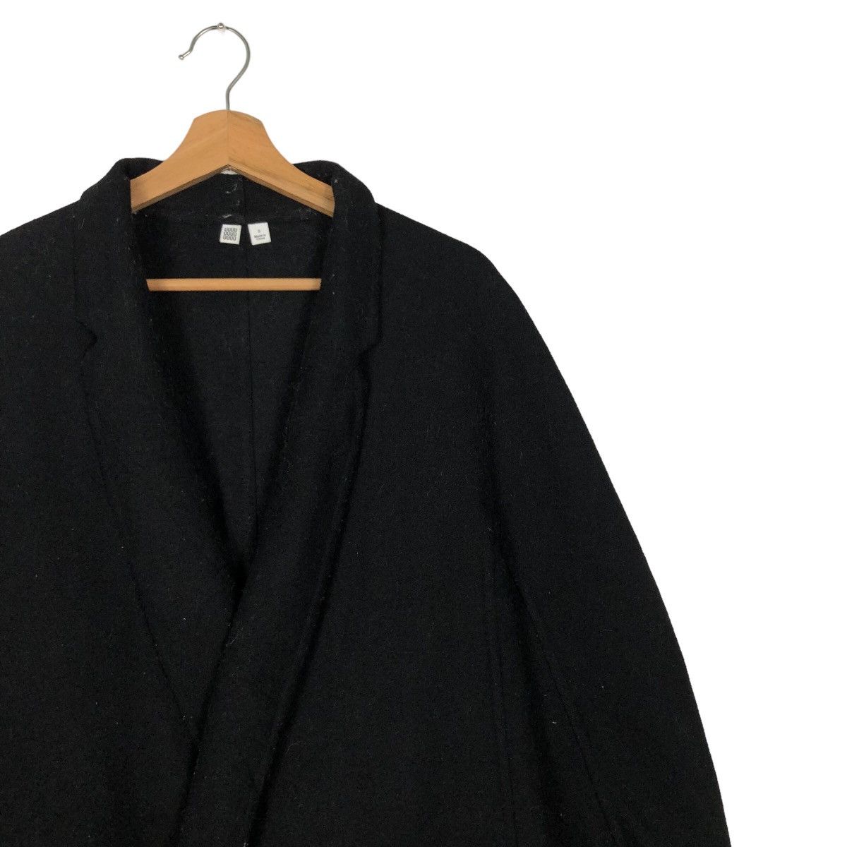 Japanese Brand 🔥Rich Black - Long Jacket Undercover Uniqlo Japan Made Size US S / EU 44-46 / 1 - 5 Thumbnail