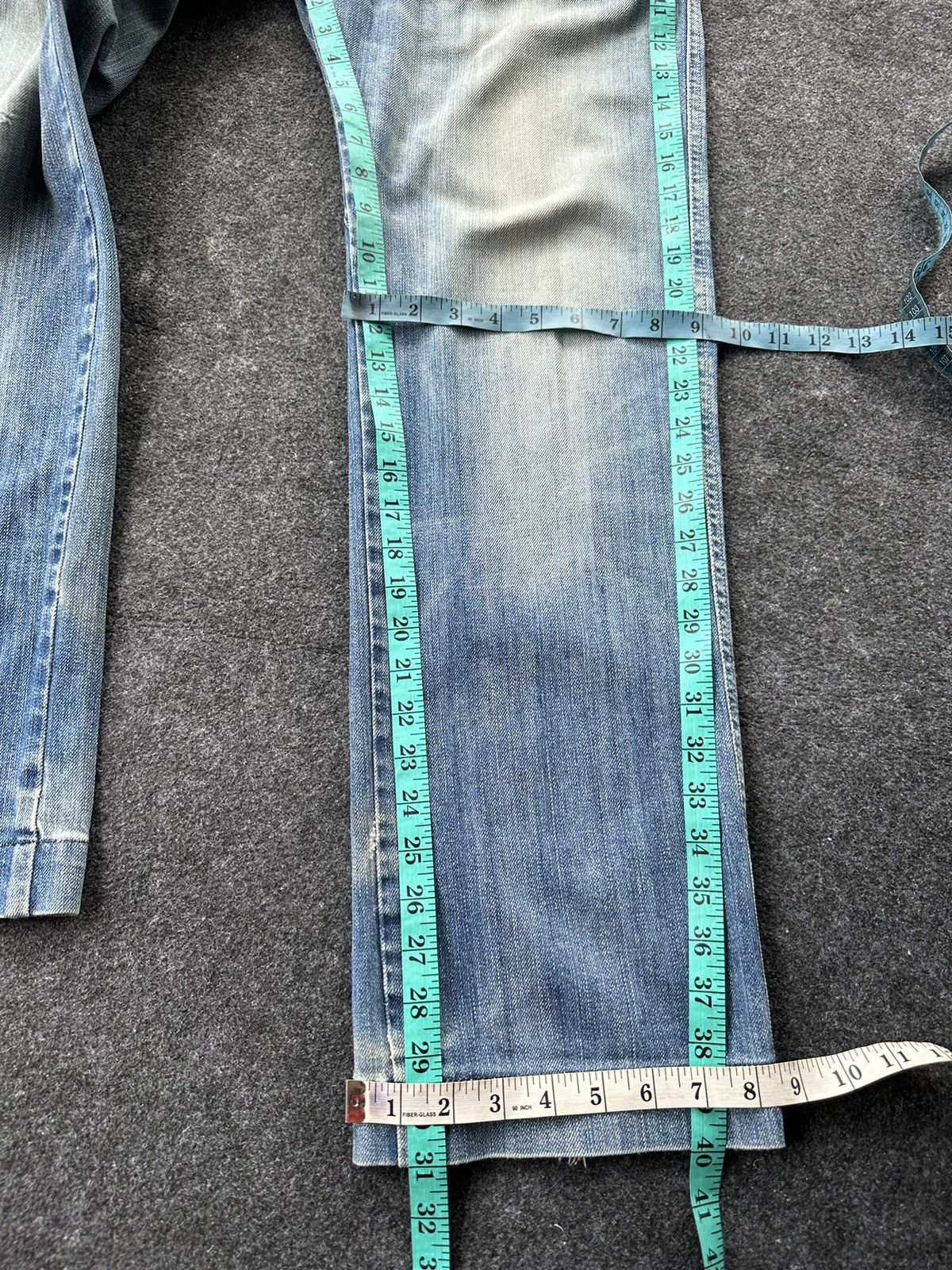 Diesel Vintage Diesel Industries Faded Wash Denim Size 31 D100 Size US 31 - 5 Thumbnail