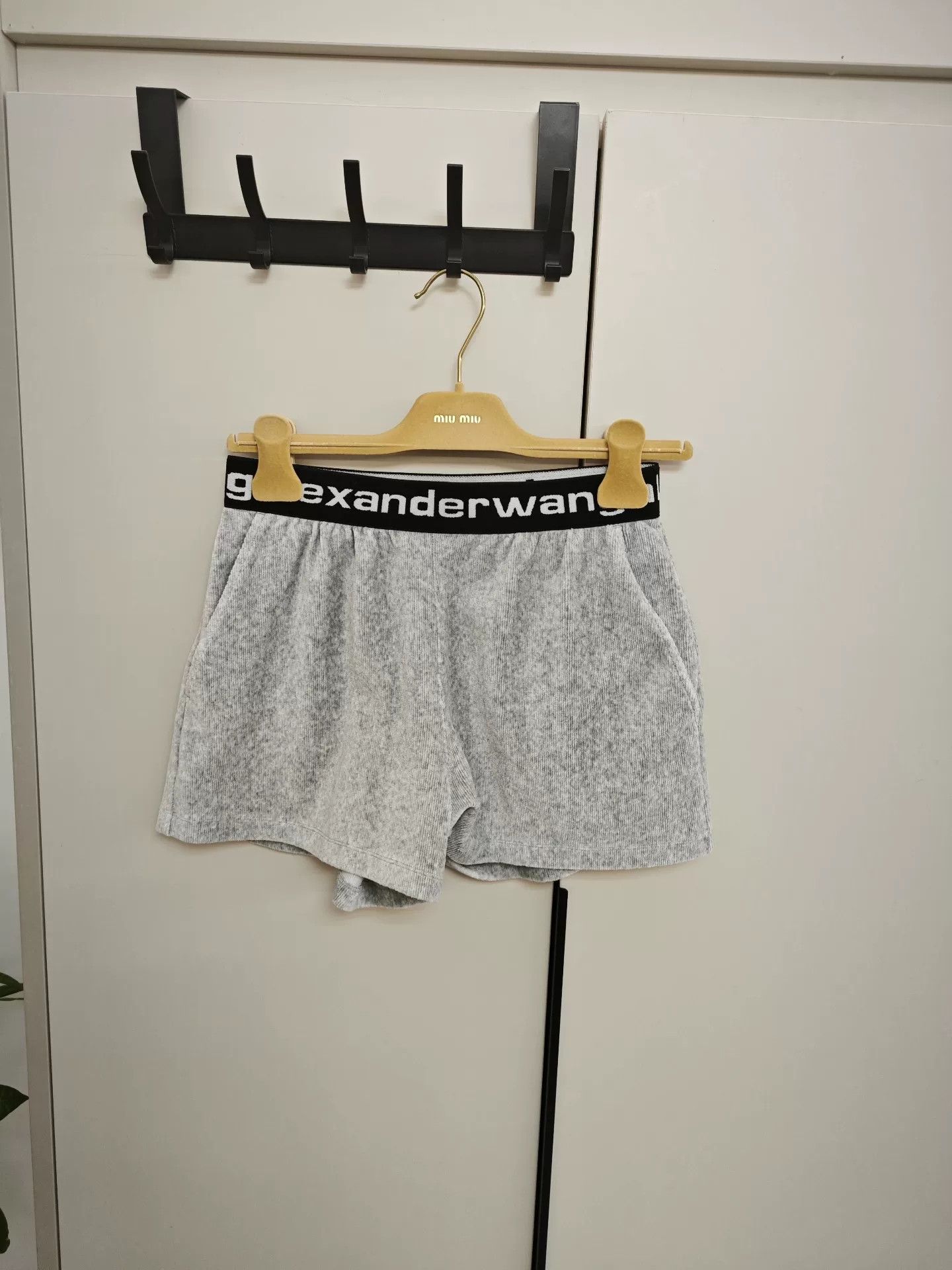 Alexander Wang Gray XXS Shorts