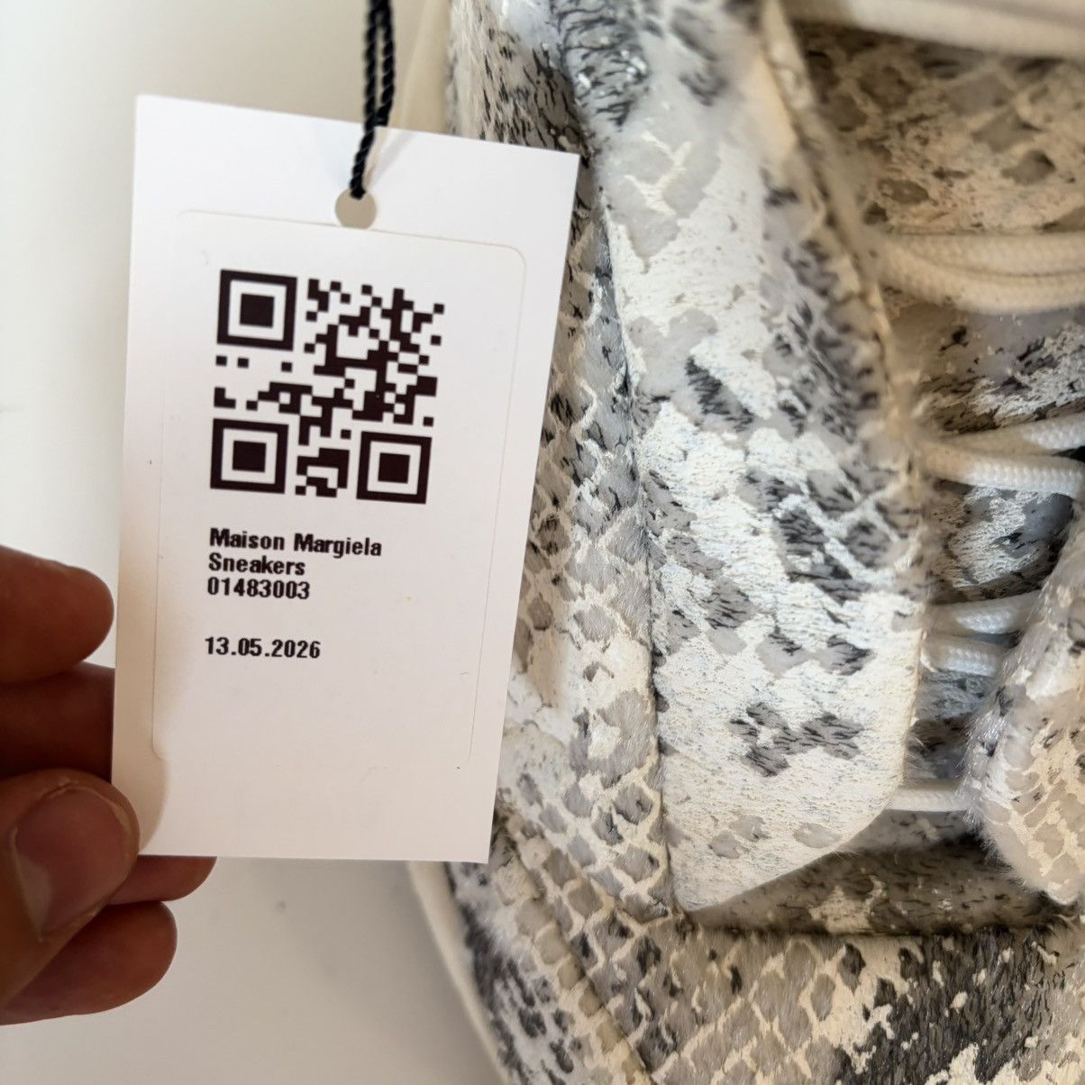 Maison Margiela Maison Margiela Future reflective snake-skin archive Size US 11 / EU 44 - 10 Thumbnail