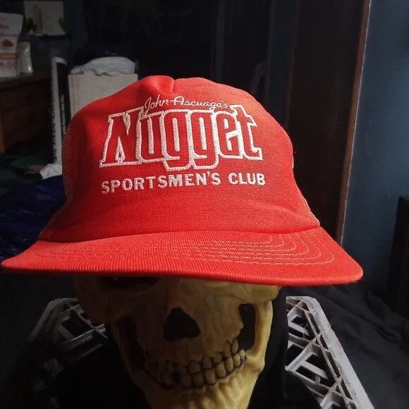 Other Vintage John Ascuaga's Nugget Sportsmen's Club Trucker Hat Size ONE SIZE - 1 Thumbnail