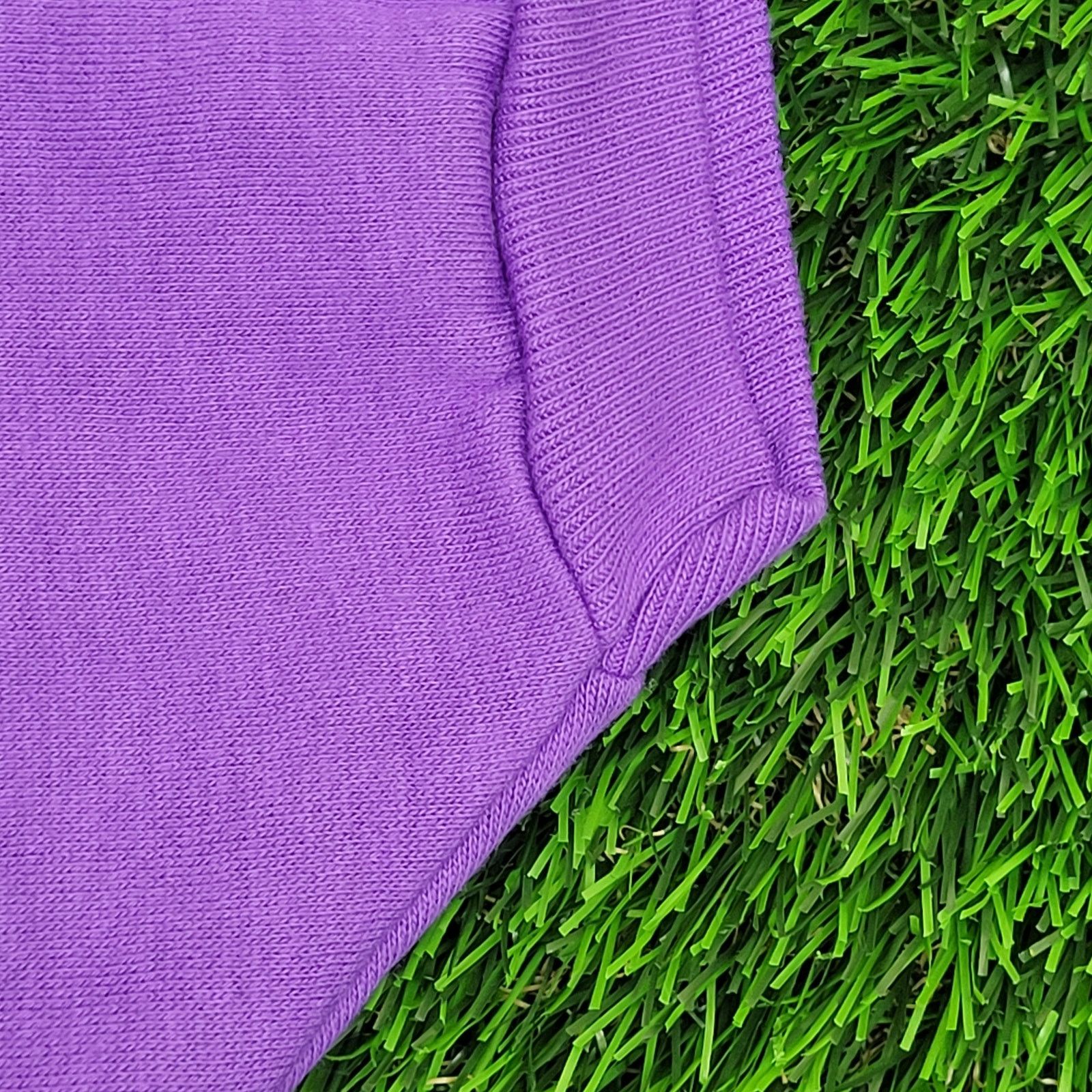 Tultex VTG 90s Purple Sweatshirt Dress Womens Small Fleece Raglan Size S / US 4 / IT 40 - 3 Thumbnail
