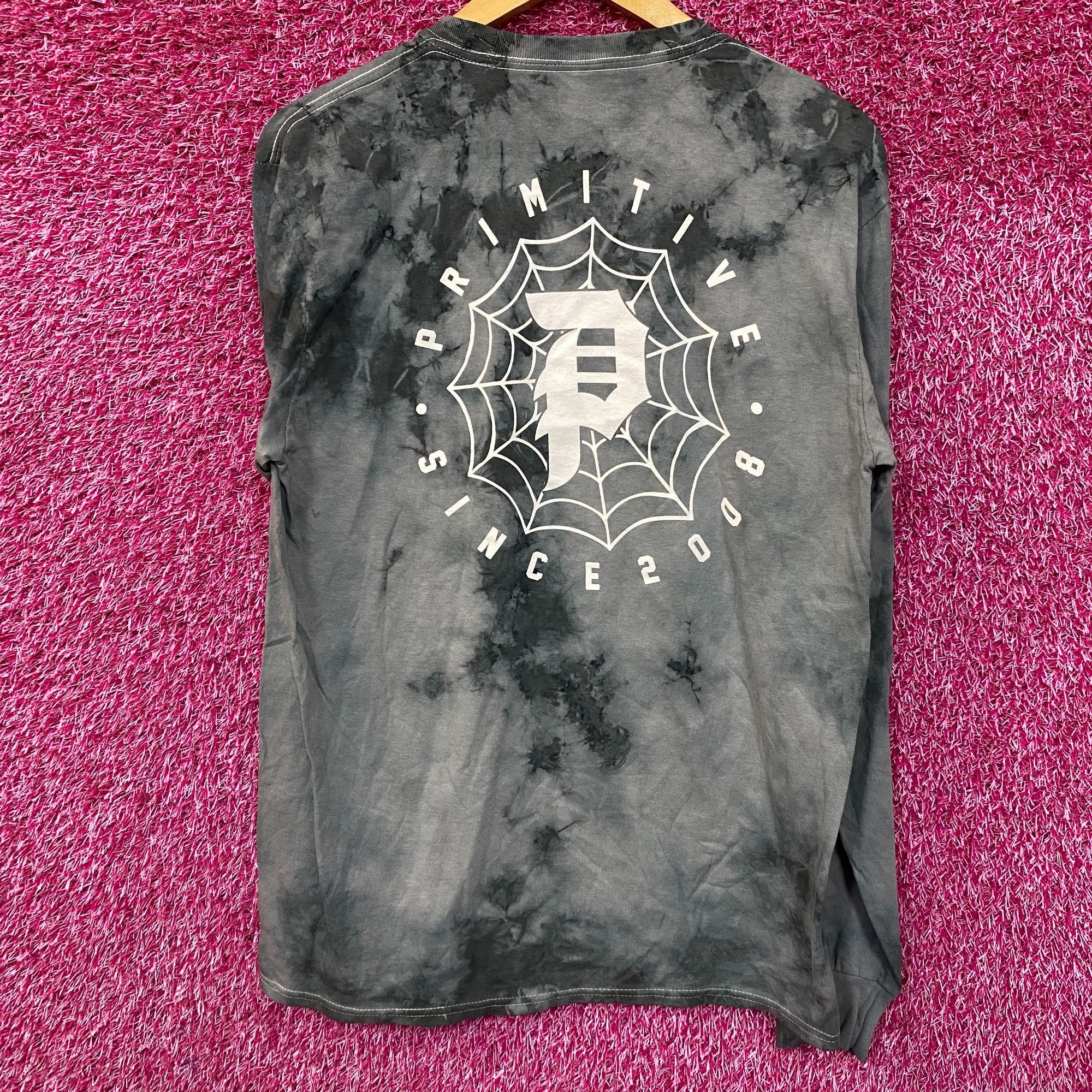 Primitive Primitive Spiderweb Tie Dye Long Sleeve T-Shirt Small Size US S / EU 44-46 / 1 - 4 Thumbnail