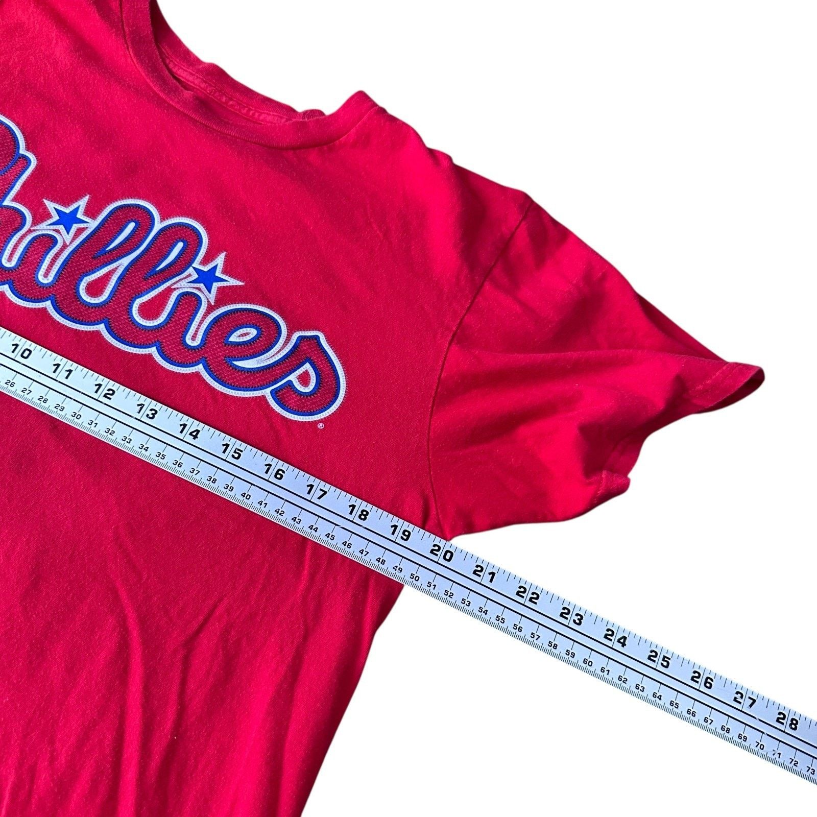 Other Philadelphia Phillies T-Shirt Men's Medium Red Short Sleeve Size US M / EU 48-50 / 2 - 5 Thumbnail