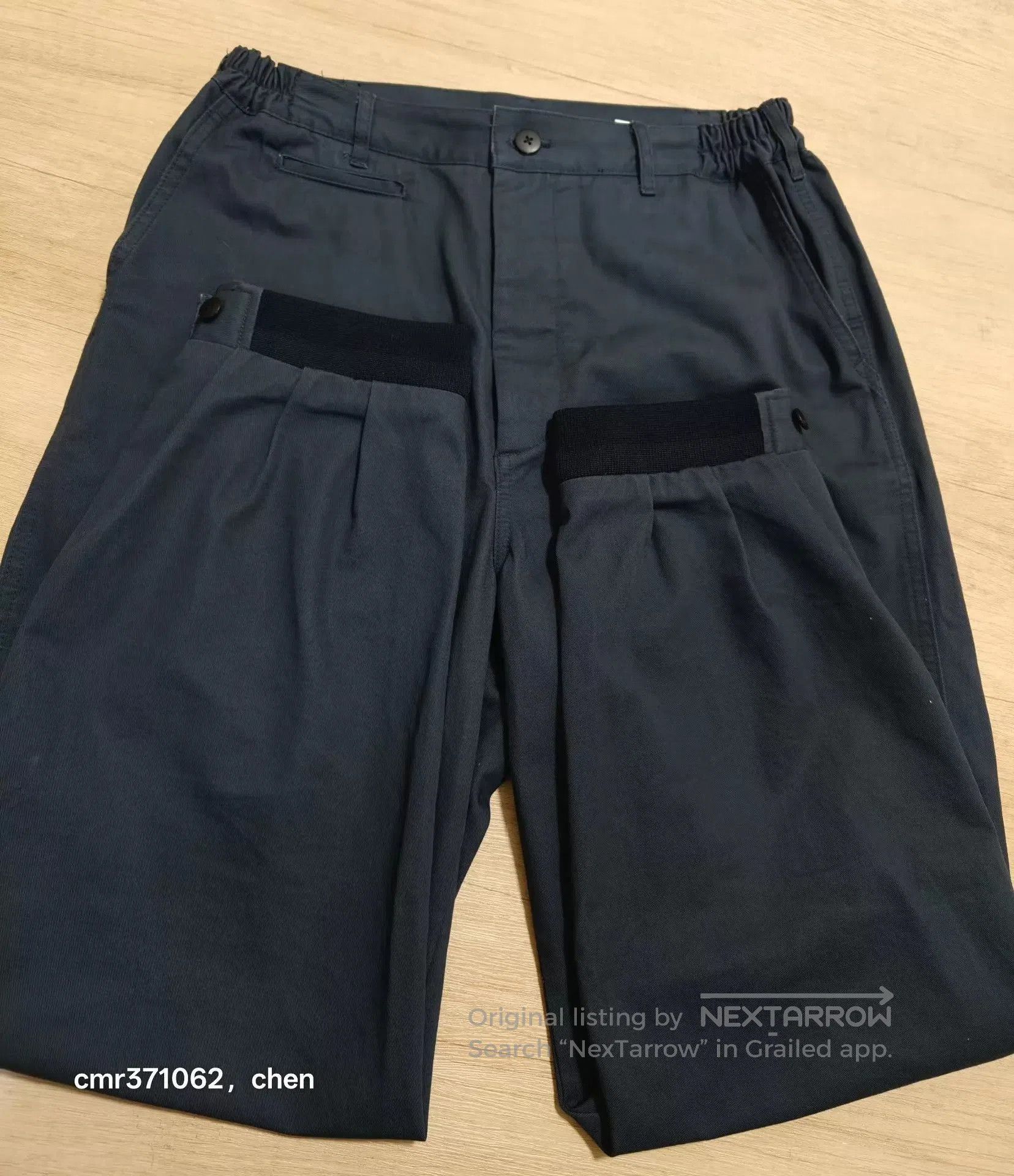 Visvim Blue Casual Pants with Cuffed Ankles . Size US 30 / EU 46 - 4 Thumbnail