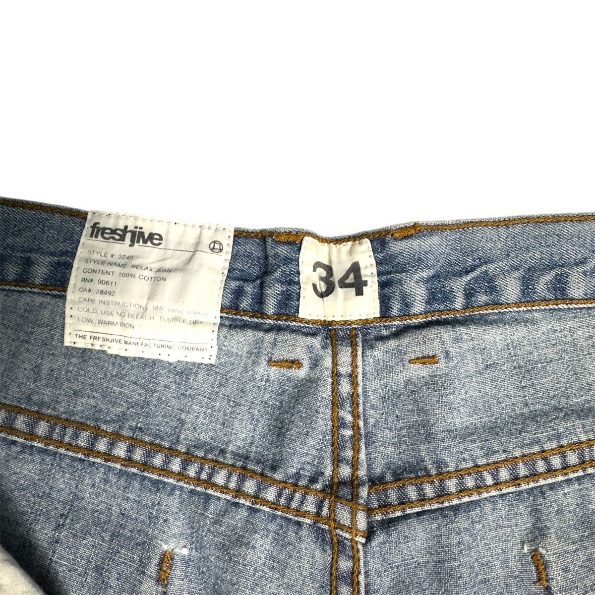 Freshjive × Vintage Vintage freshjive Jeans Size US 34 / EU 50 - 3 Thumbnail