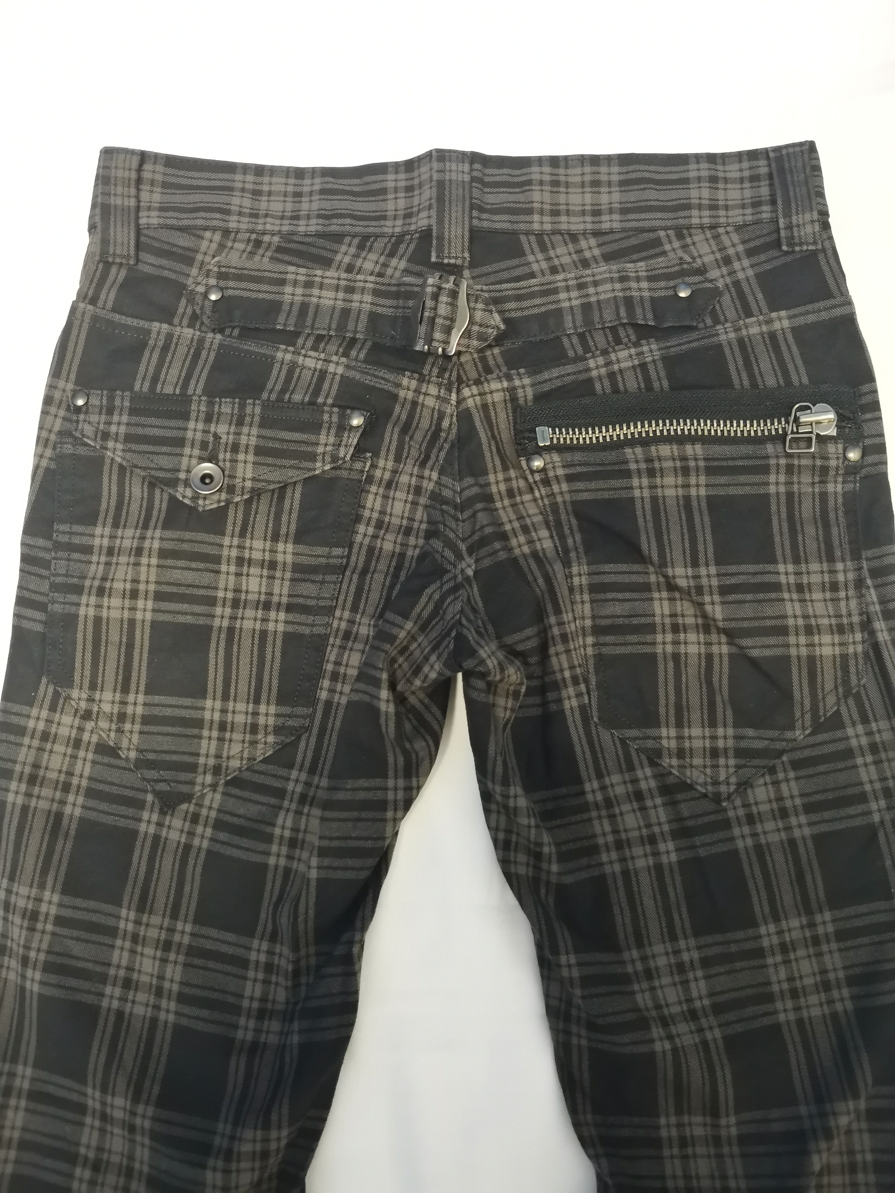 Japanese Brand Japanese Brand Checkered Seditionaries Pants Punk Size US 30 / EU 46 - 3 Thumbnail