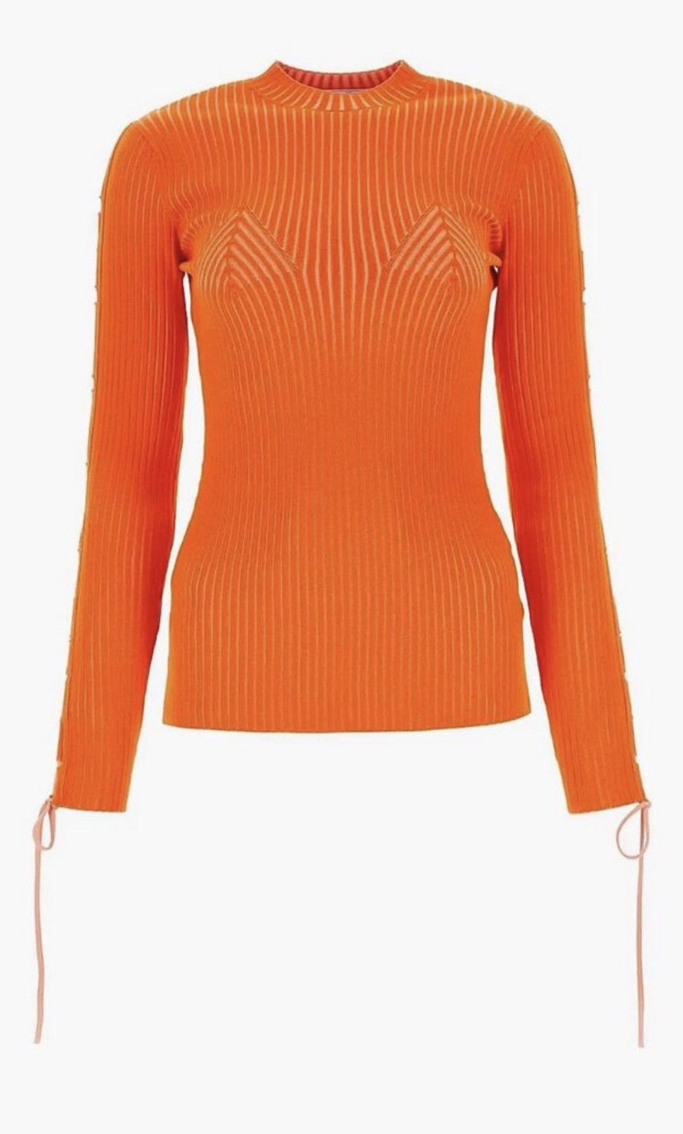 Off-White Off-White Vanise Lace Up Crewneck Size S / US 4 / IT 40 - 1 Thumbnail