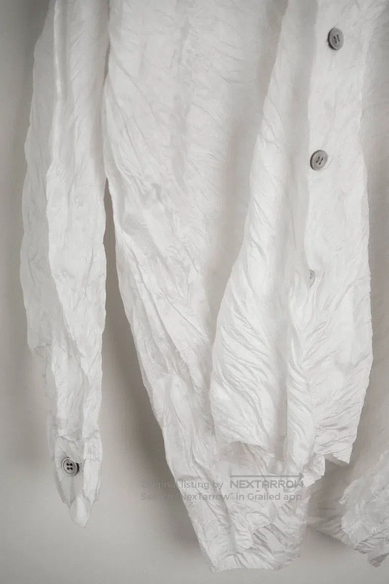 Issey Miyake Issey Miyake Main Line Ruched Shirt Size M / US 6-8 / IT 42-44 - 6 Thumbnail